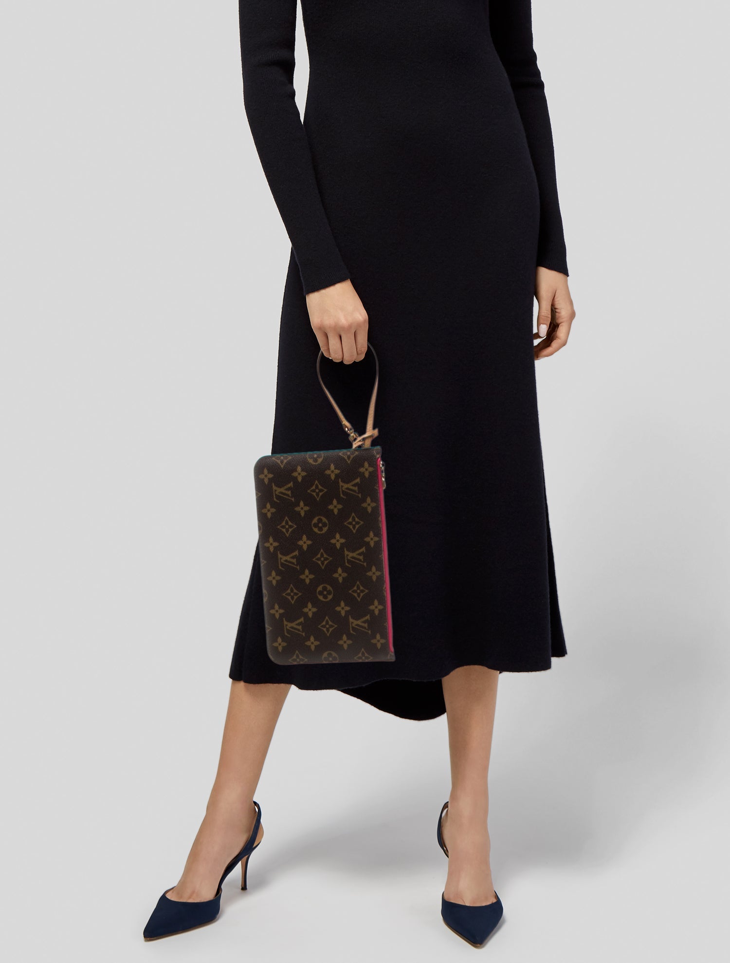 Louis Vuitton LV Monogram Neverfull Pouch