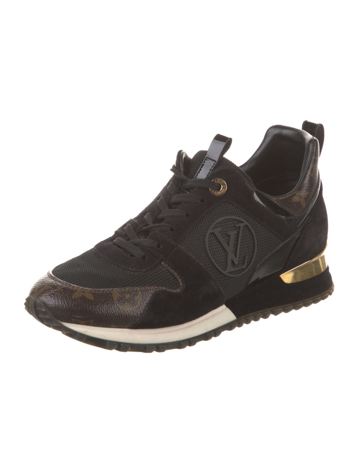 Louis Vuitton LV Monogram Mesh Accents Sneakers