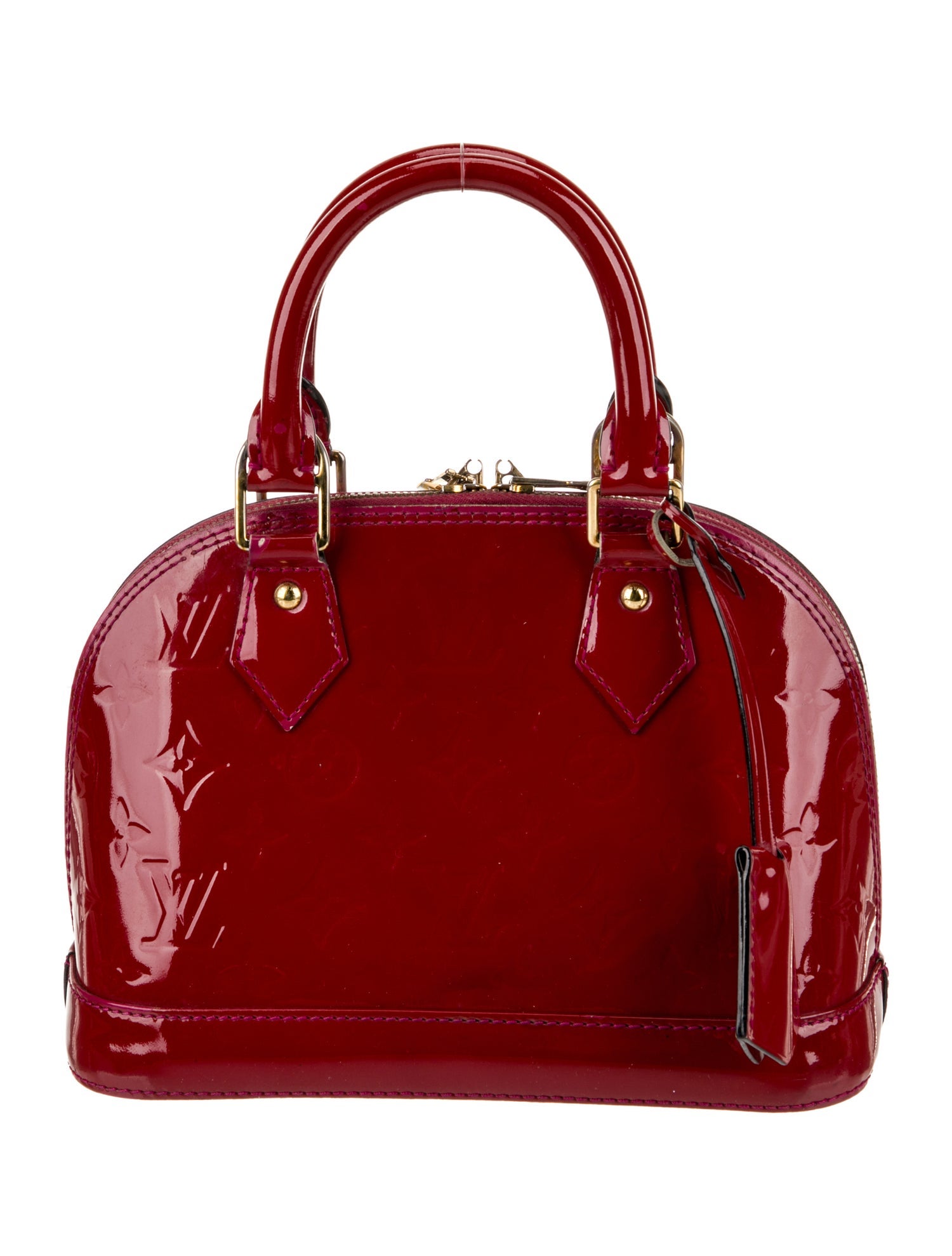 Louis Vuitton Patent Leather Top Handle Bag
