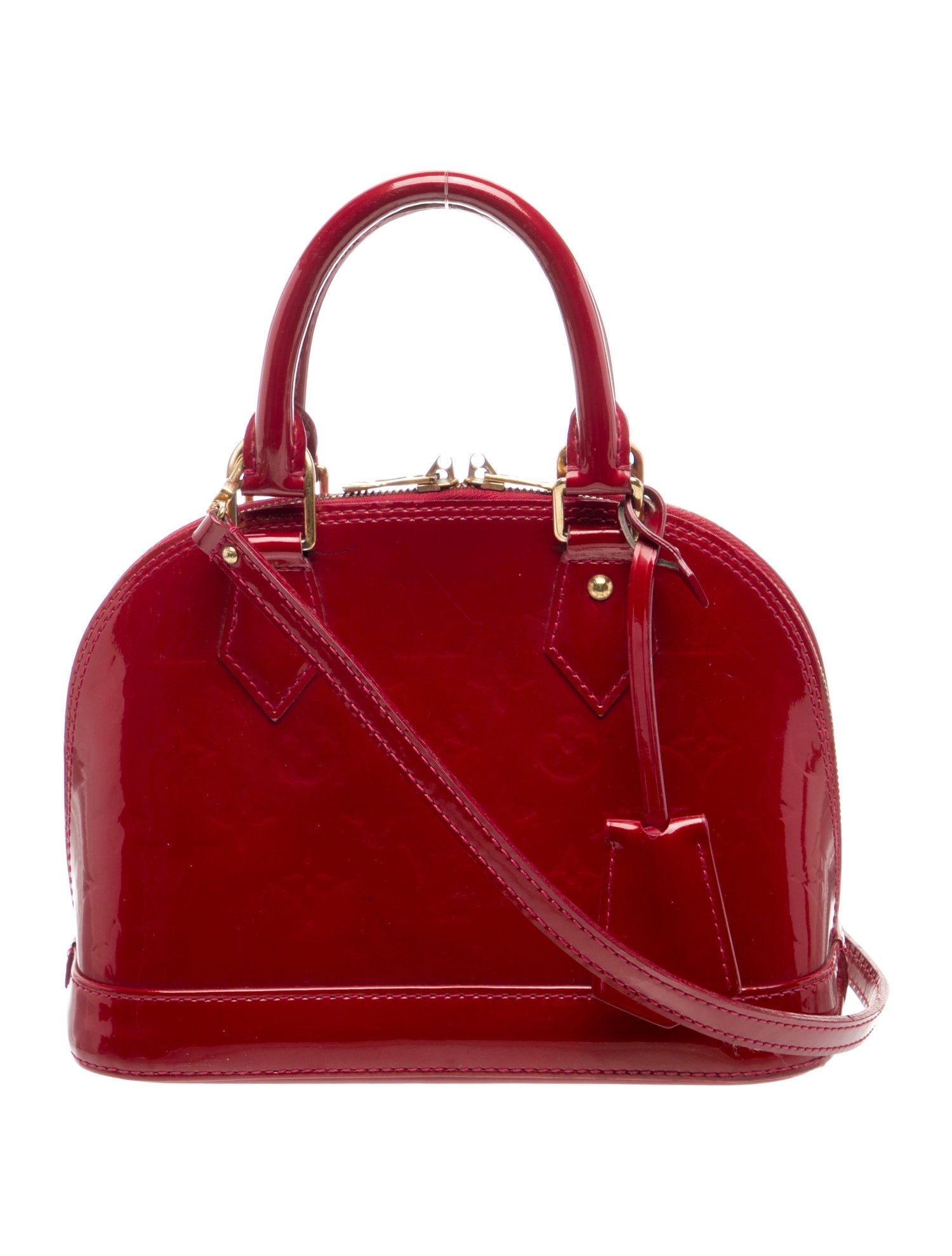 Louis Vuitton Vernis Patent Leather Alma BB