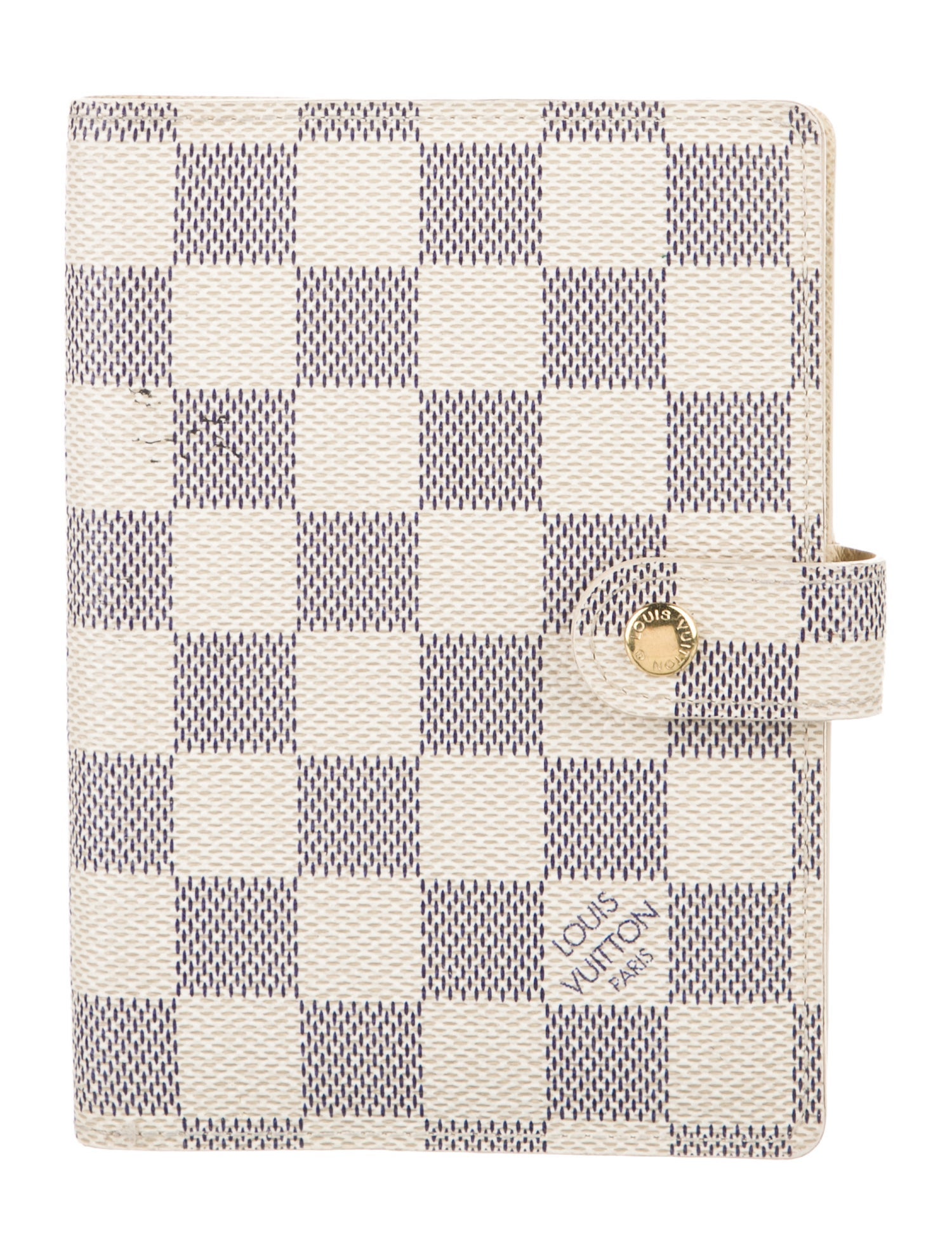 Louis Vuitton Damier Azur Agenda Cover
