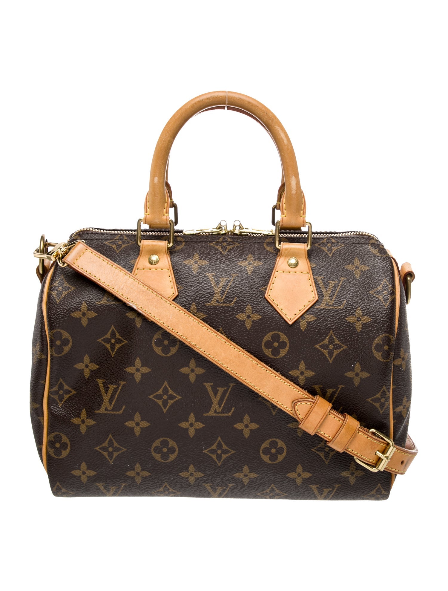 Louis Vuitton LV Monogram Speedy Bandouliere 25