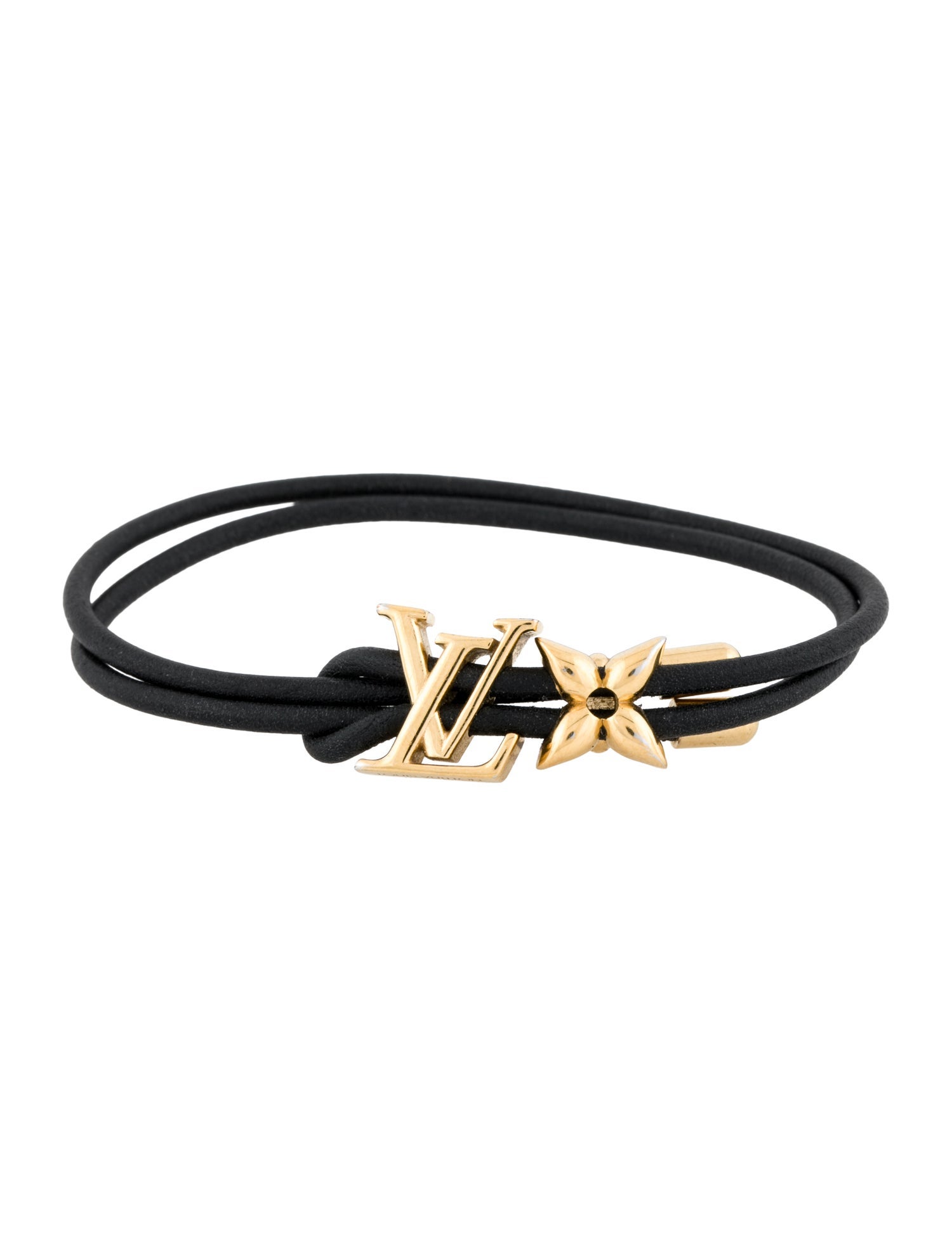 Louis Vuitton Cord LV Bloom Wrap Bracelet