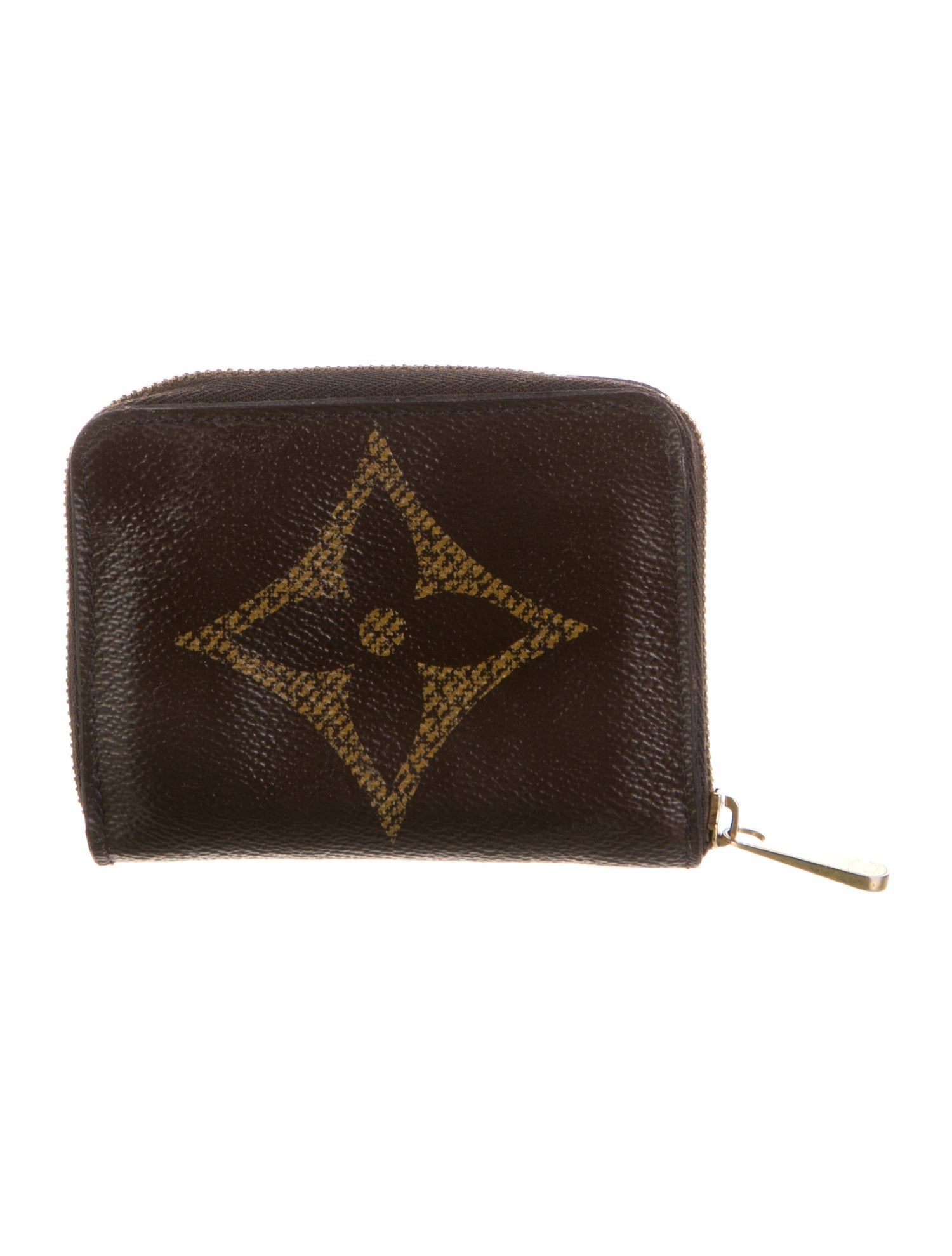 Louis Vuitton 2020 Monogram Giant Pattern Zippy Coin Purse