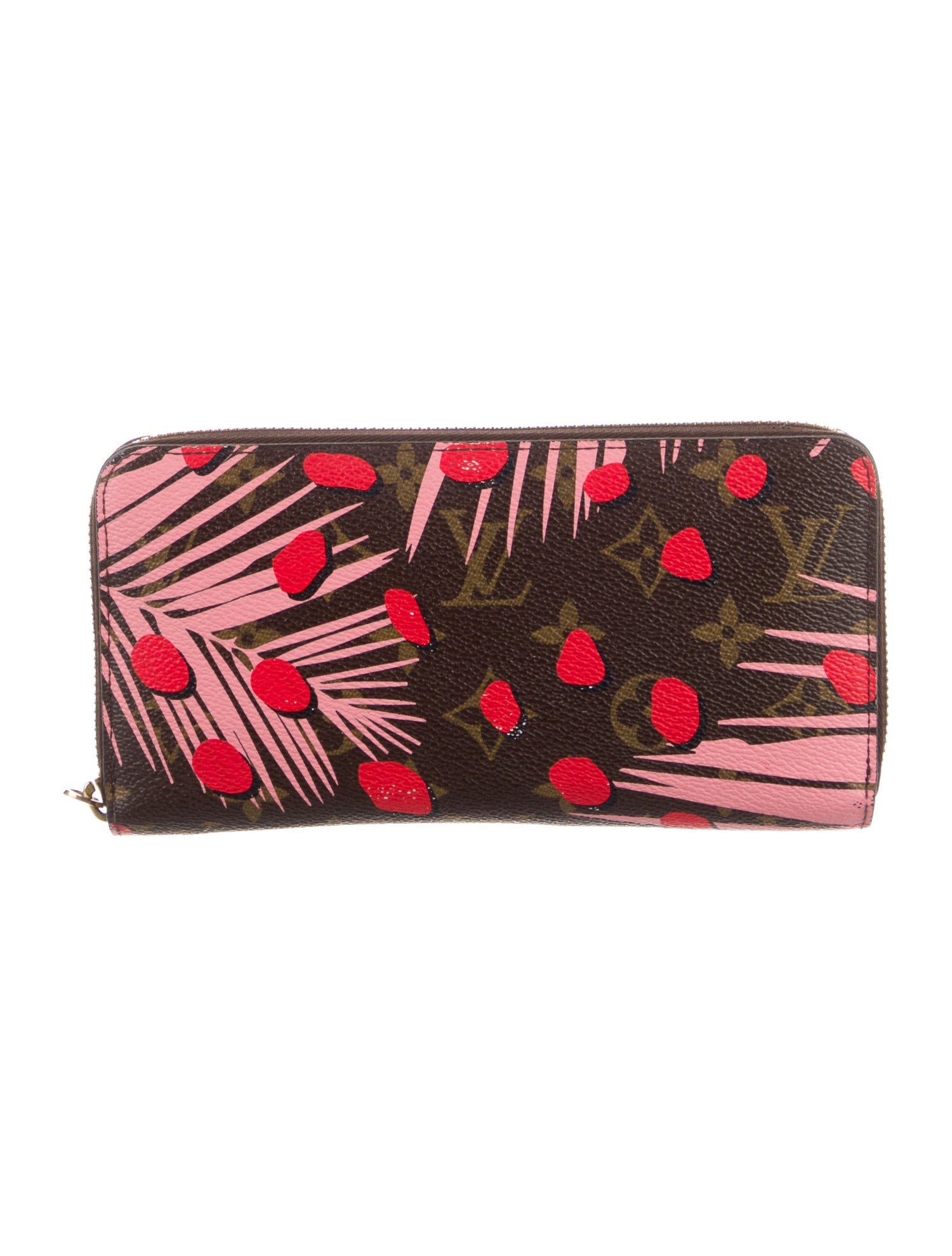 Louis Vuitton LV Monogram Coated Canvas Zippy Wallet