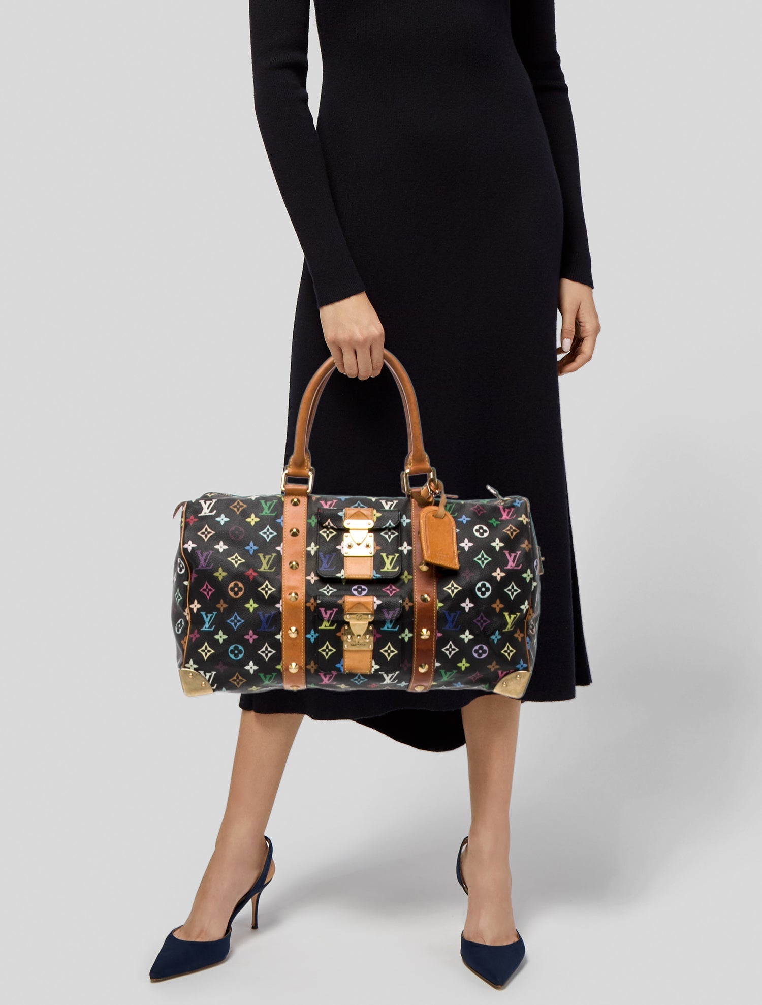 Louis Vuitton Multicolore Monogram Keepall 45