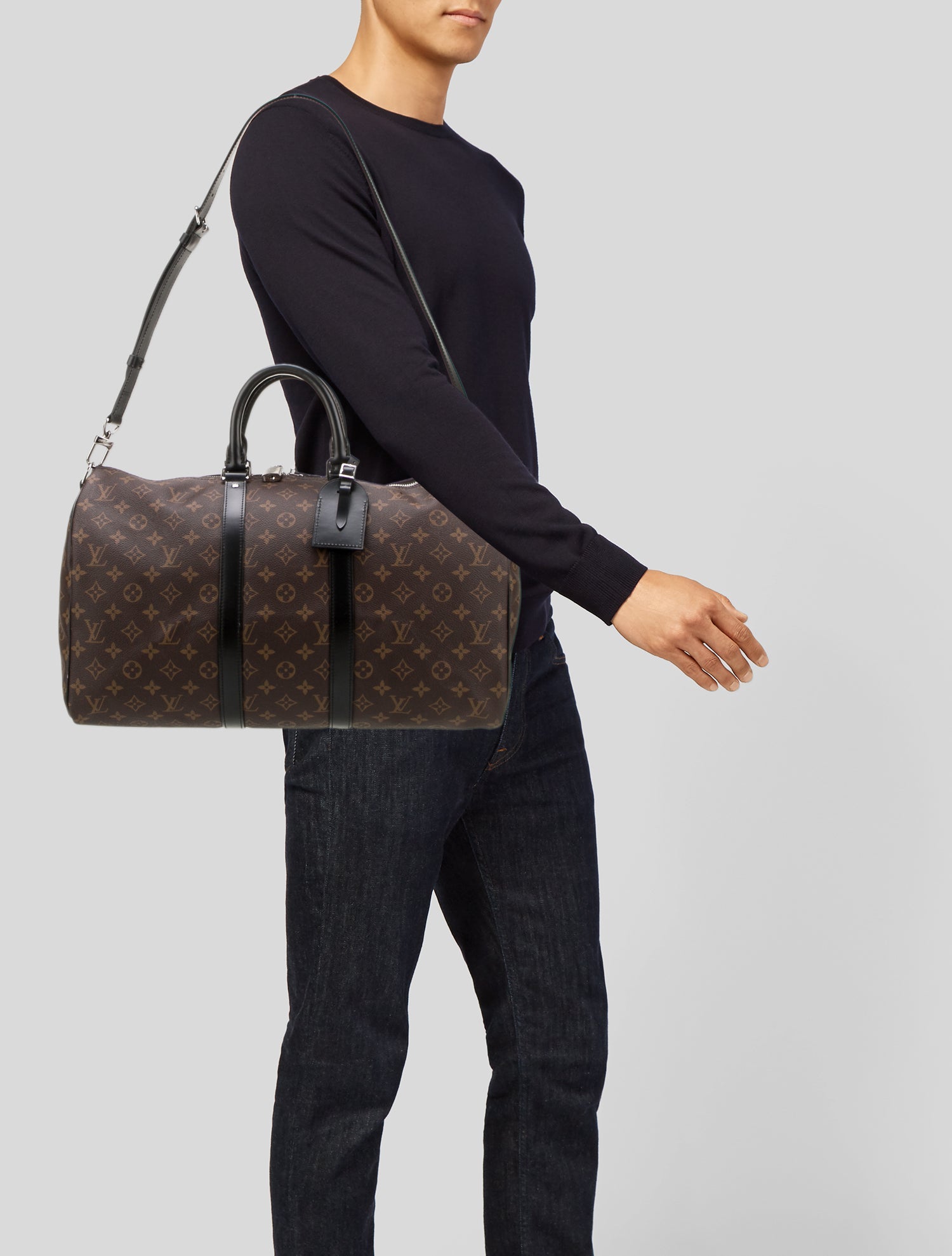 Louis Vuitton LV Monogram Keepall Bandouliere 45