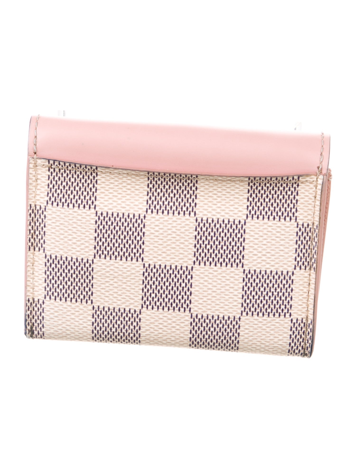 Louis Vuitton Damier Ebene Pattern Coated Canvas Zoé Wallet