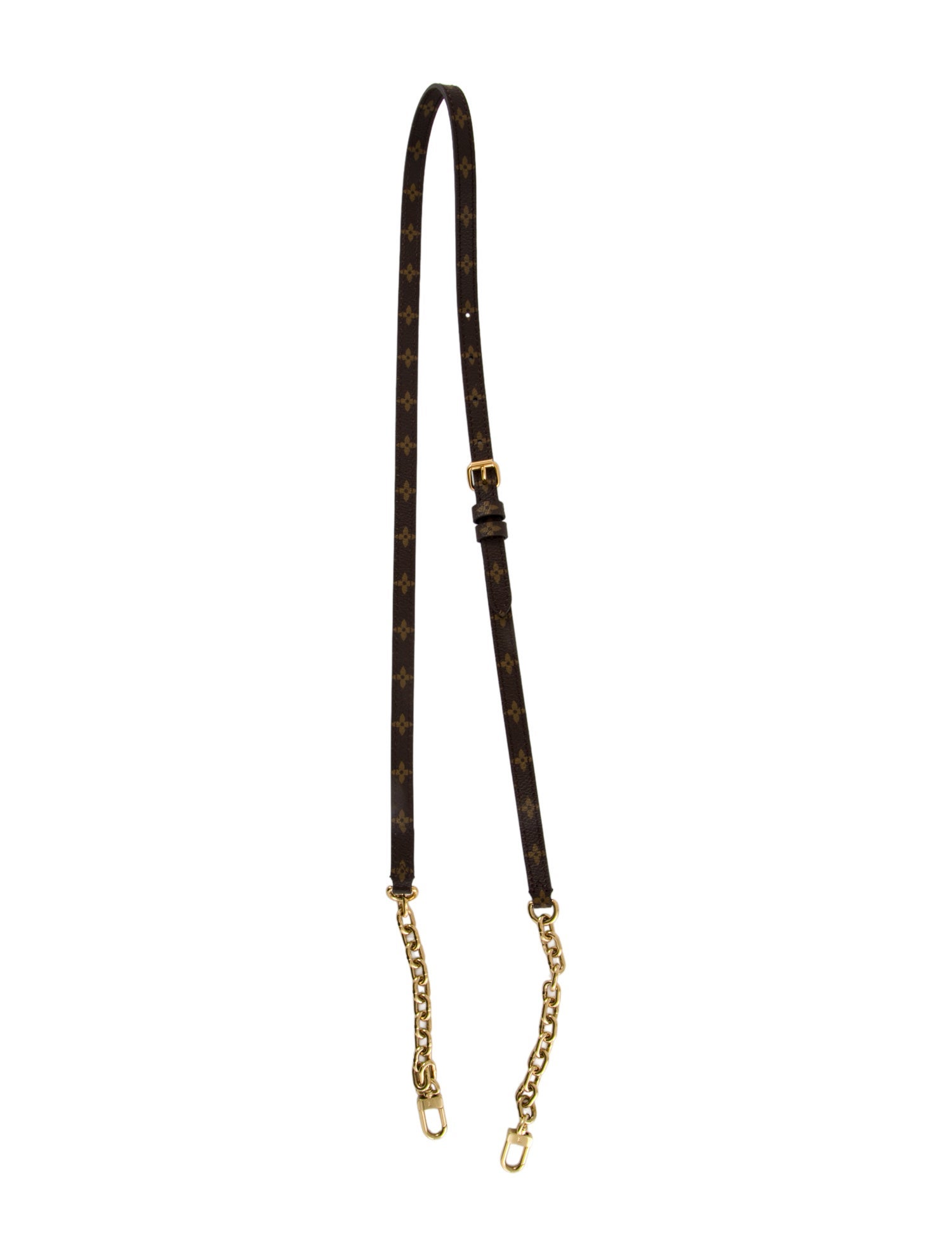 Louis Vuitton Monogram 13MM Adjustable Chain-Link Shoulder Strap