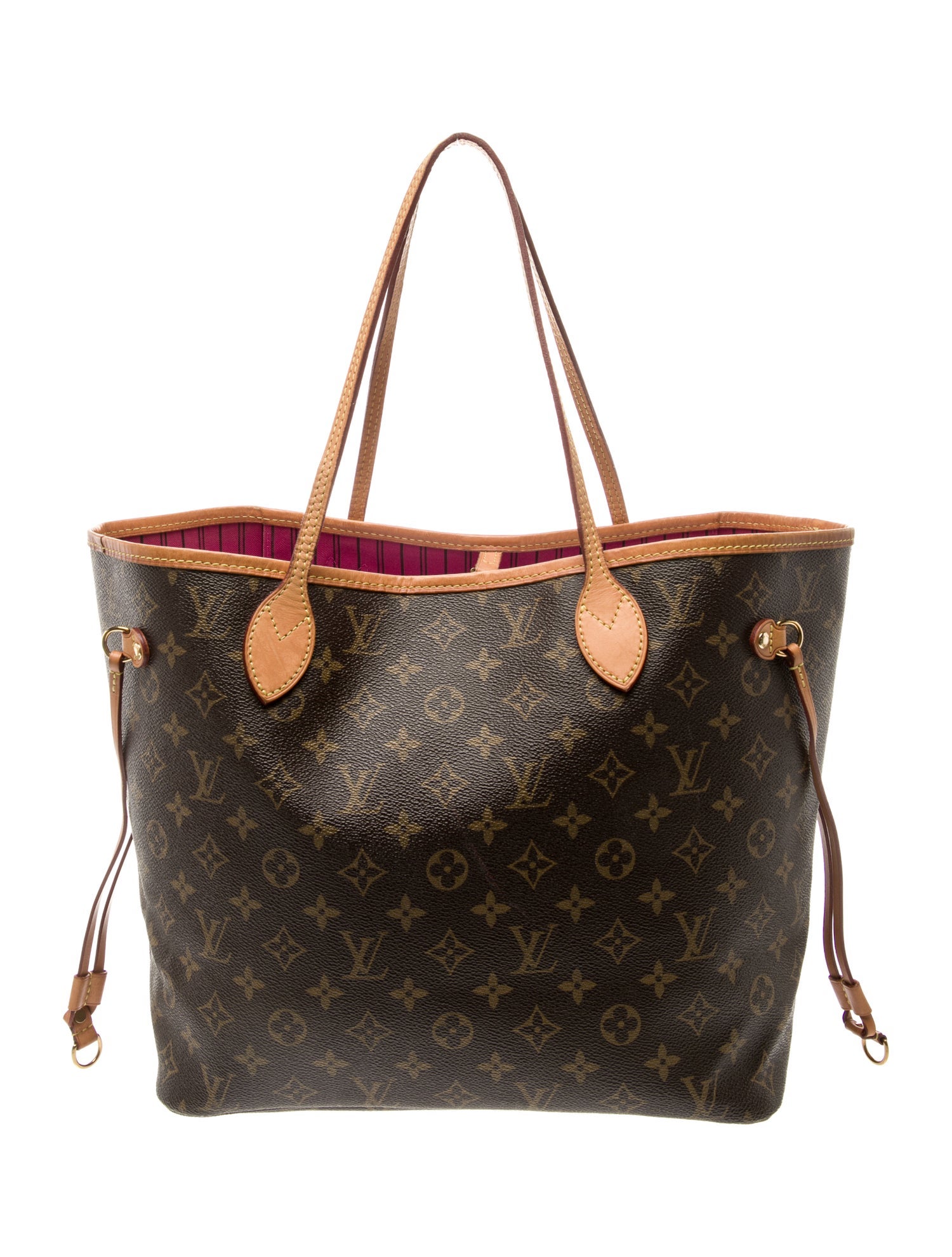 Louis Vuitton LV Monogram LV Monogram Neverfull MM w/Pouch