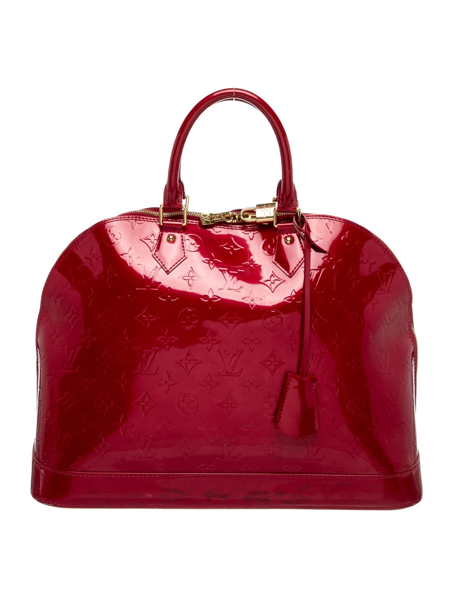 Louis Vuitton Vernis Patent Leather Alma GM
