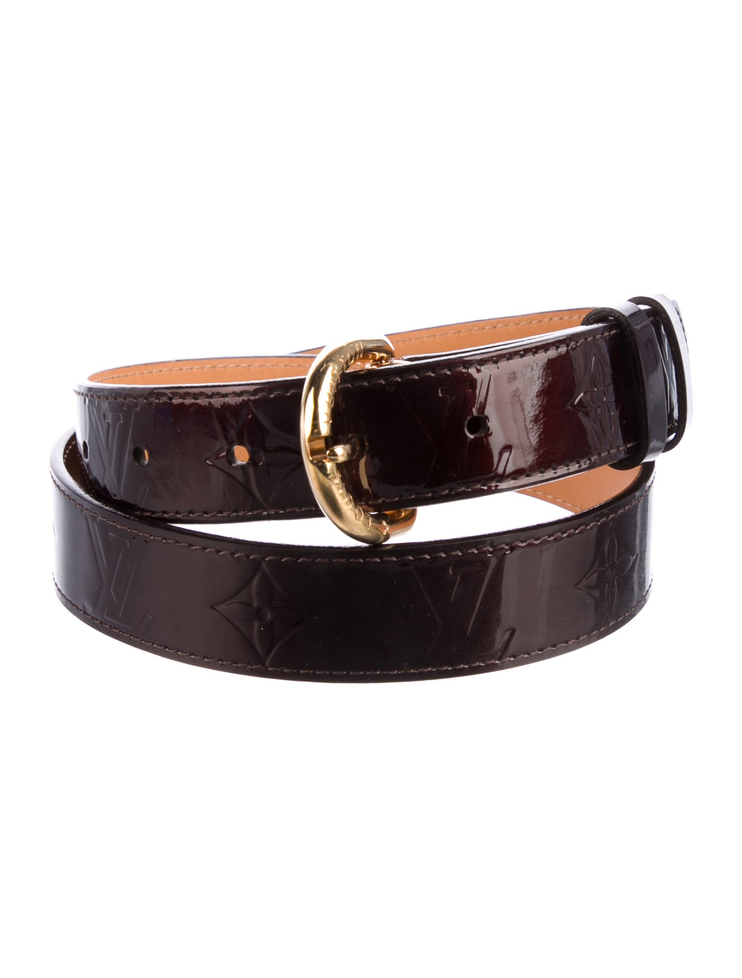 Louis Vuitton 2011 Monogram Vernis Belt