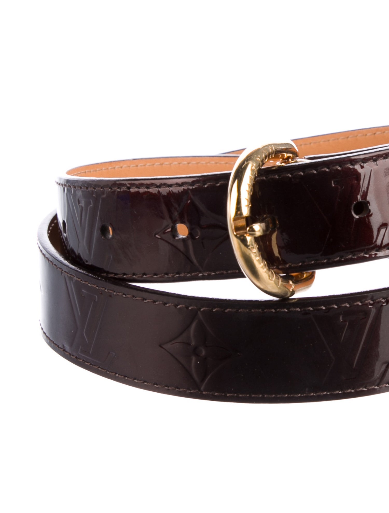 Louis Vuitton 2011 Monogram Vernis Belt