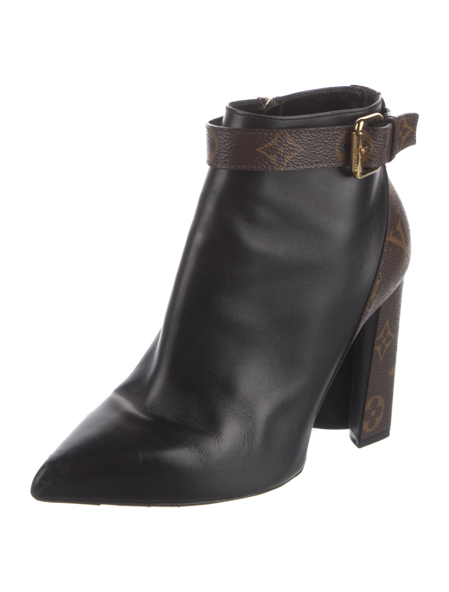 Louis Vuitton LV Monogram Leather Boots