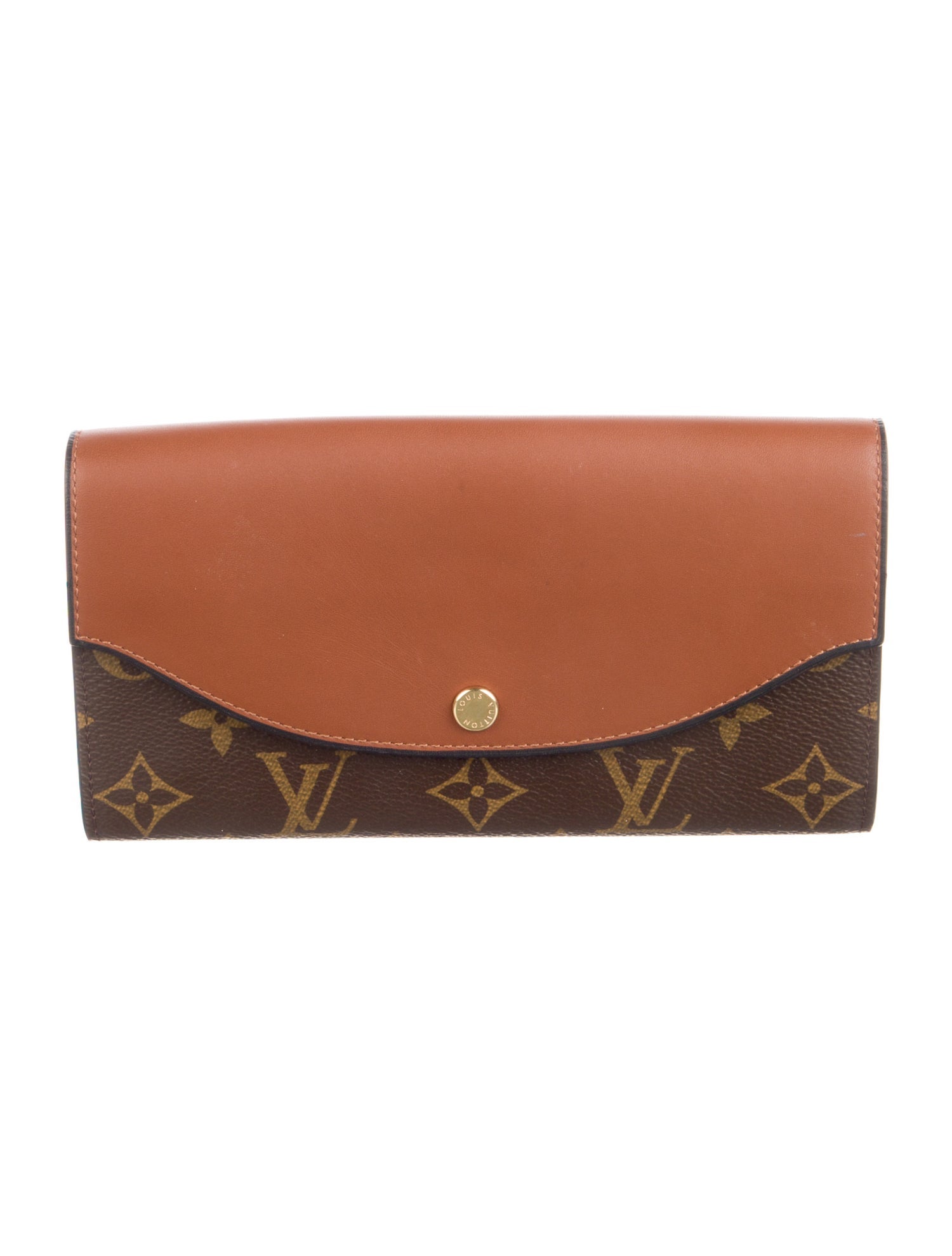 Louis Vuitton LV Monogram Coated Canvas Continental Wallet