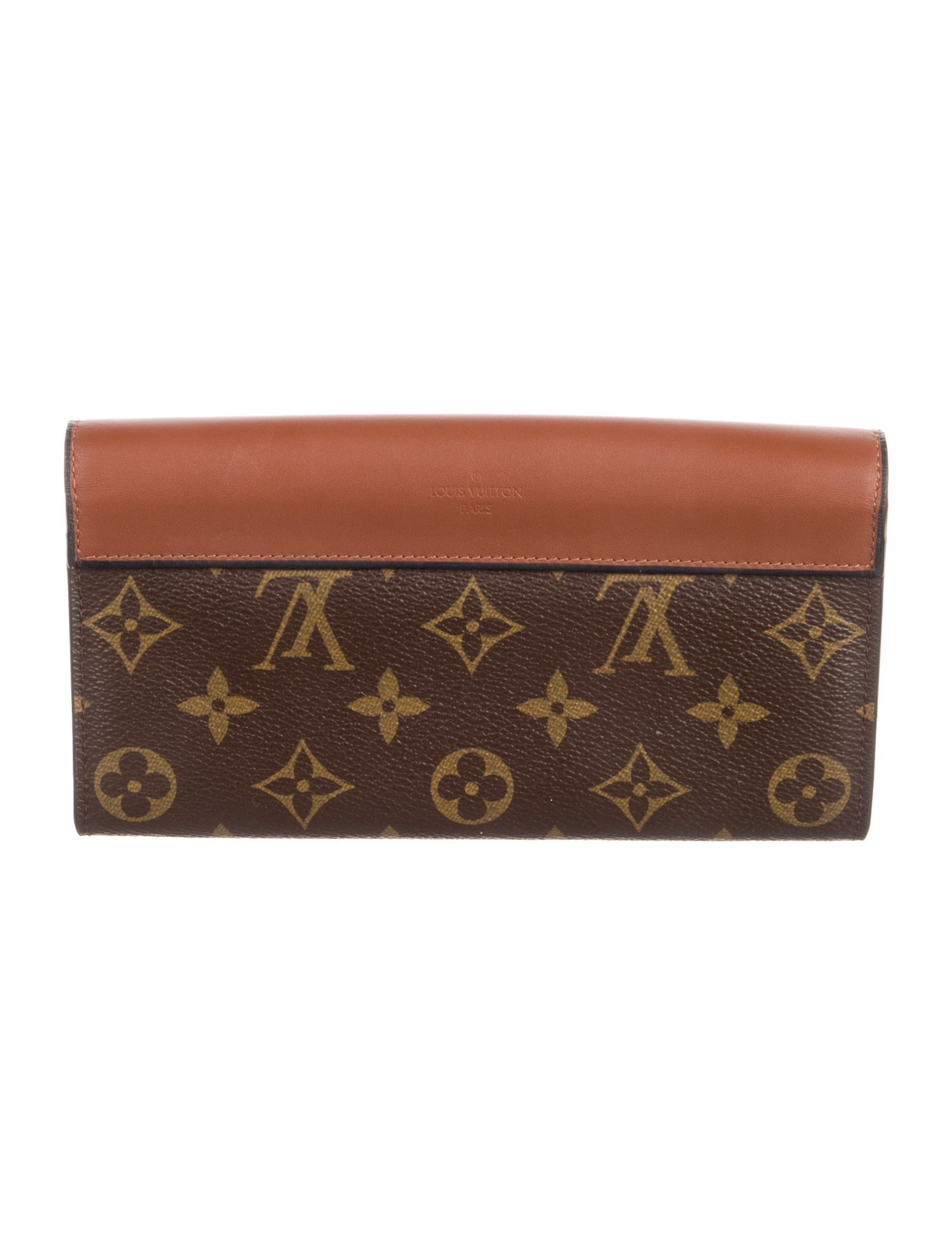 Louis Vuitton LV Monogram Coated Canvas Continental Wallet