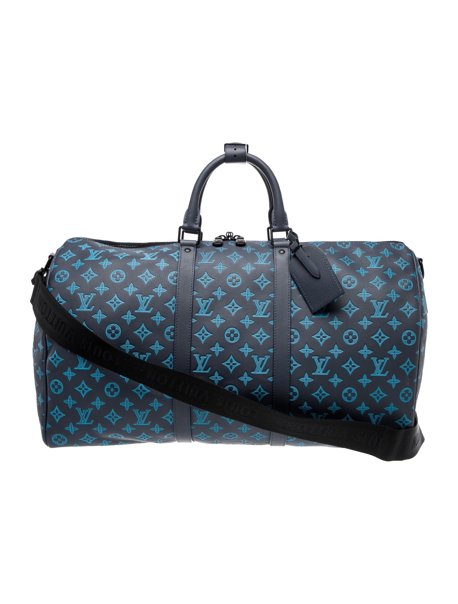 Louis Vuitton Monogram Shadow Keepall Bandouliere 50