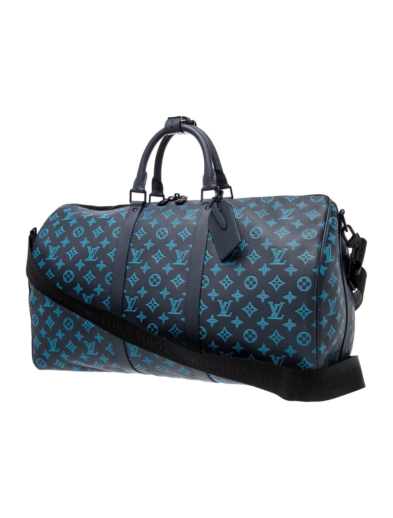 Louis Vuitton Monogram Shadow Keepall Bandouliere 50