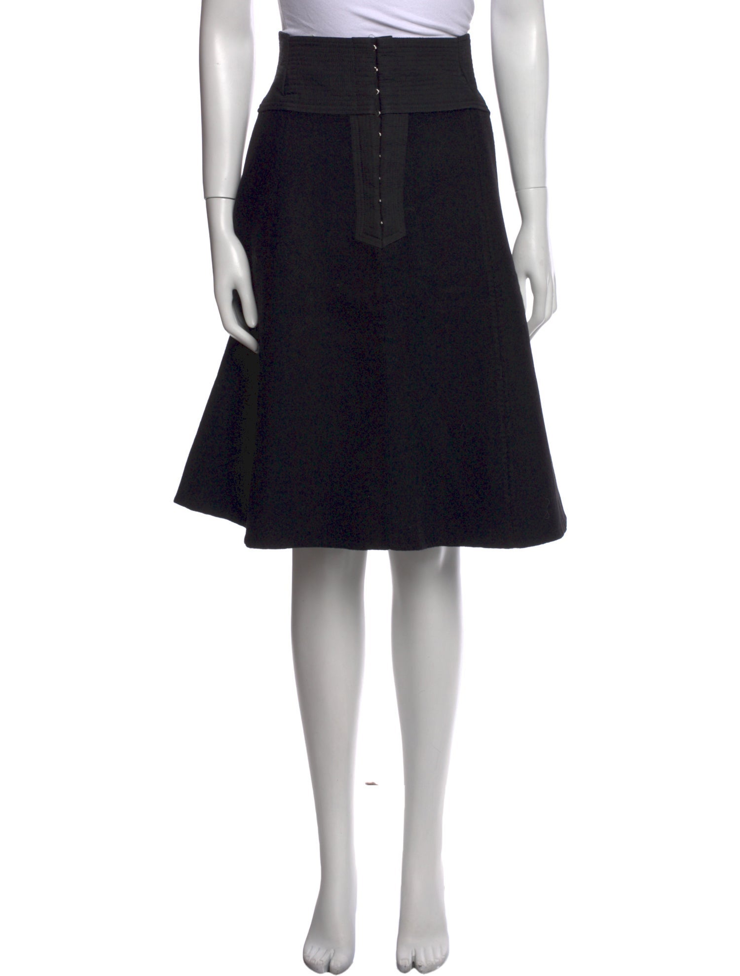 Louis Vuitton Cashmere Knee-Length Skirt