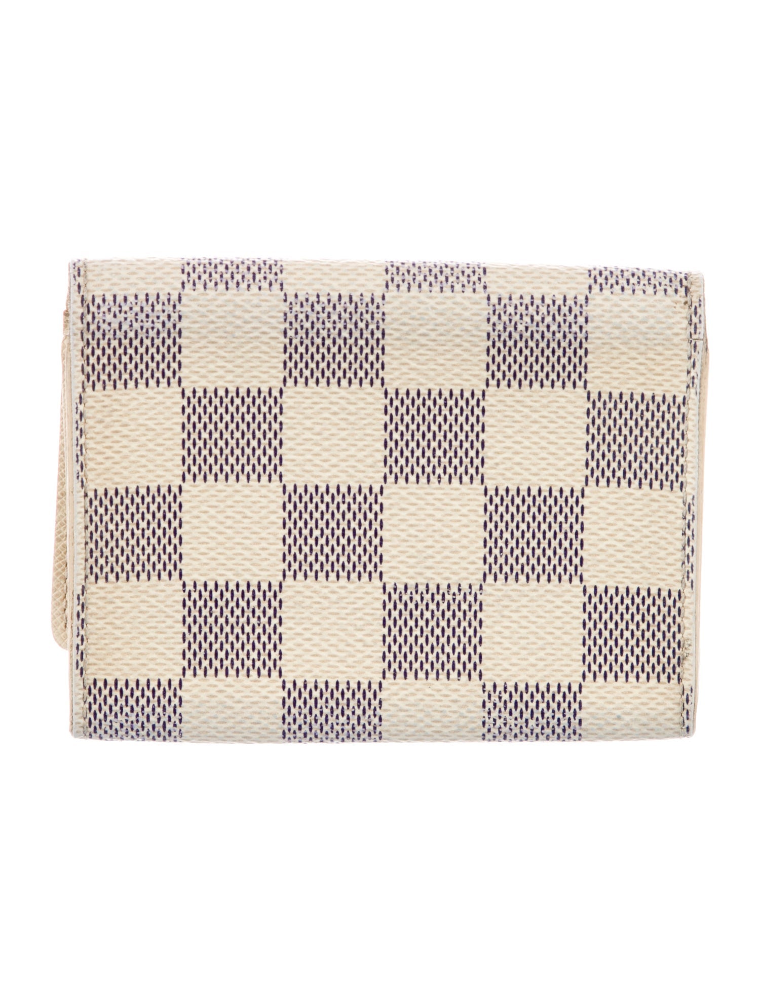 Louis Vuitton 2012 Damier Azur Pattern Card Case
