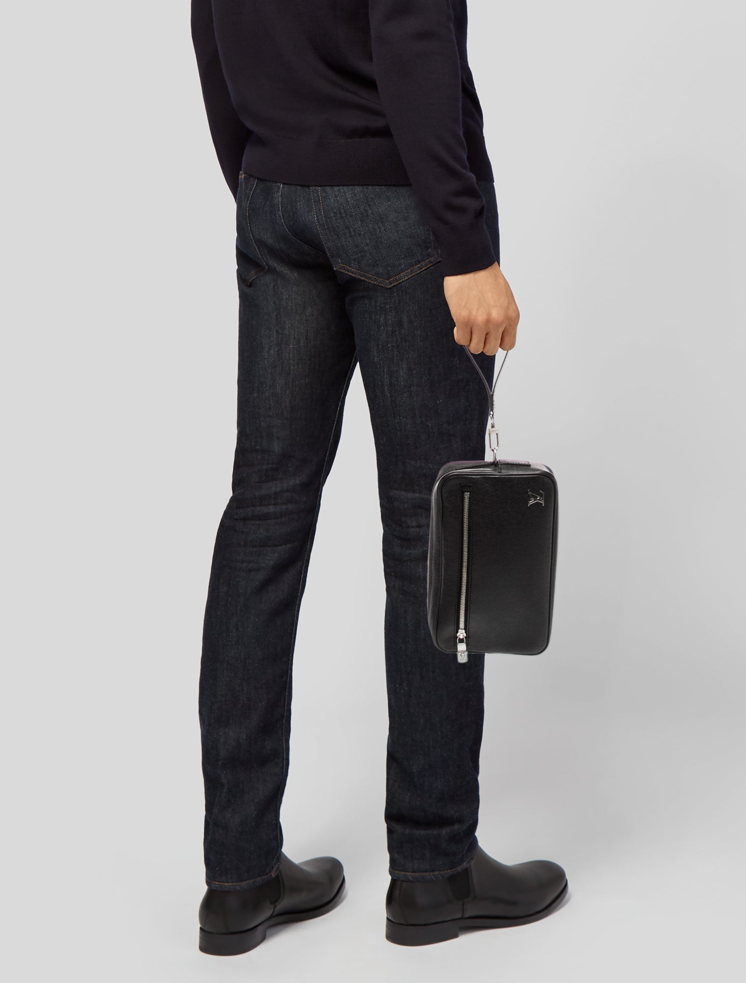 Louis Vuitton Taiga Leather Crossbody Bag