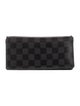 Louis Vuitton 2014 Damier Graphite Pattern Brazza Wallet