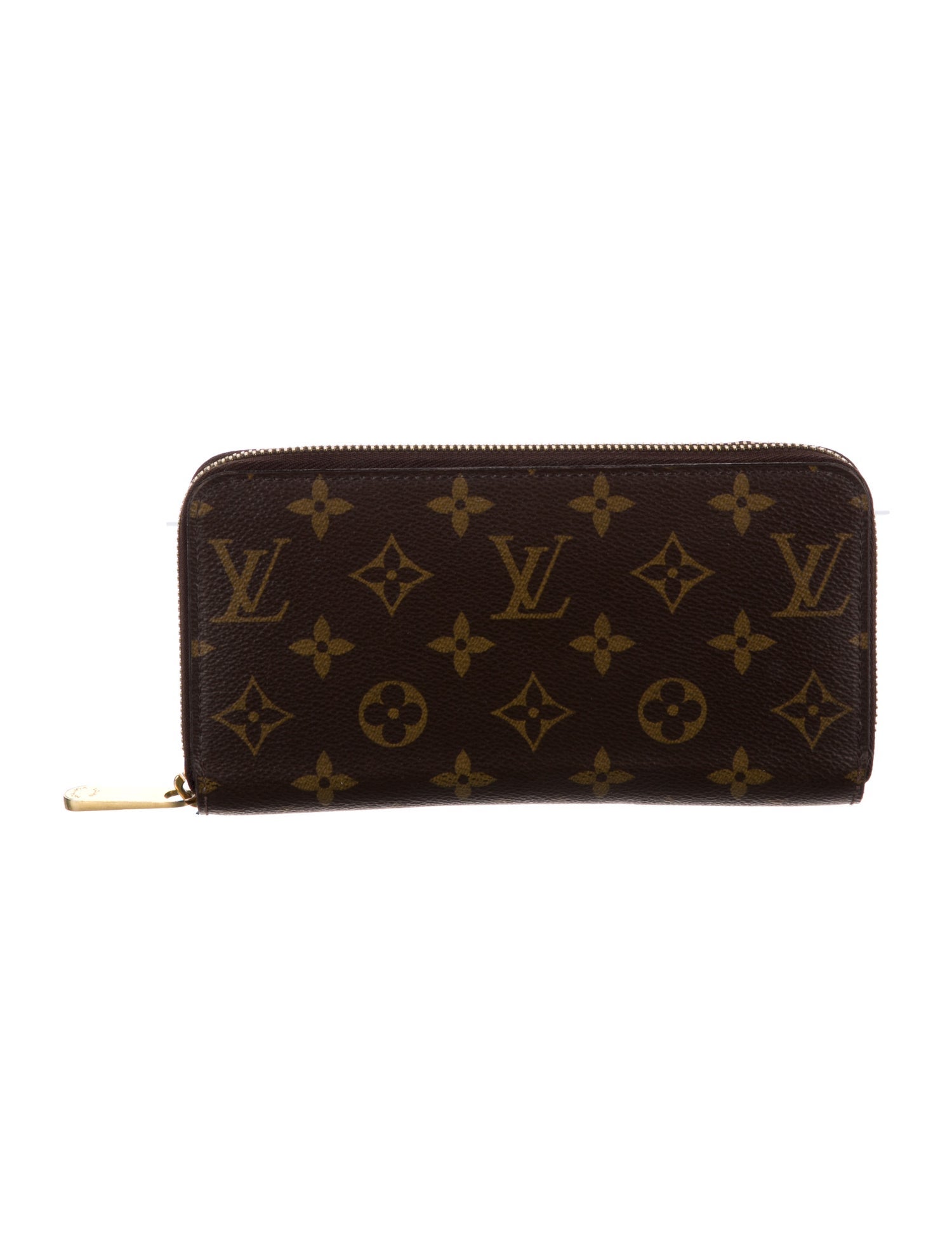 Louis Vuitton LV Monogram Coated Canvas Zippy Wallet