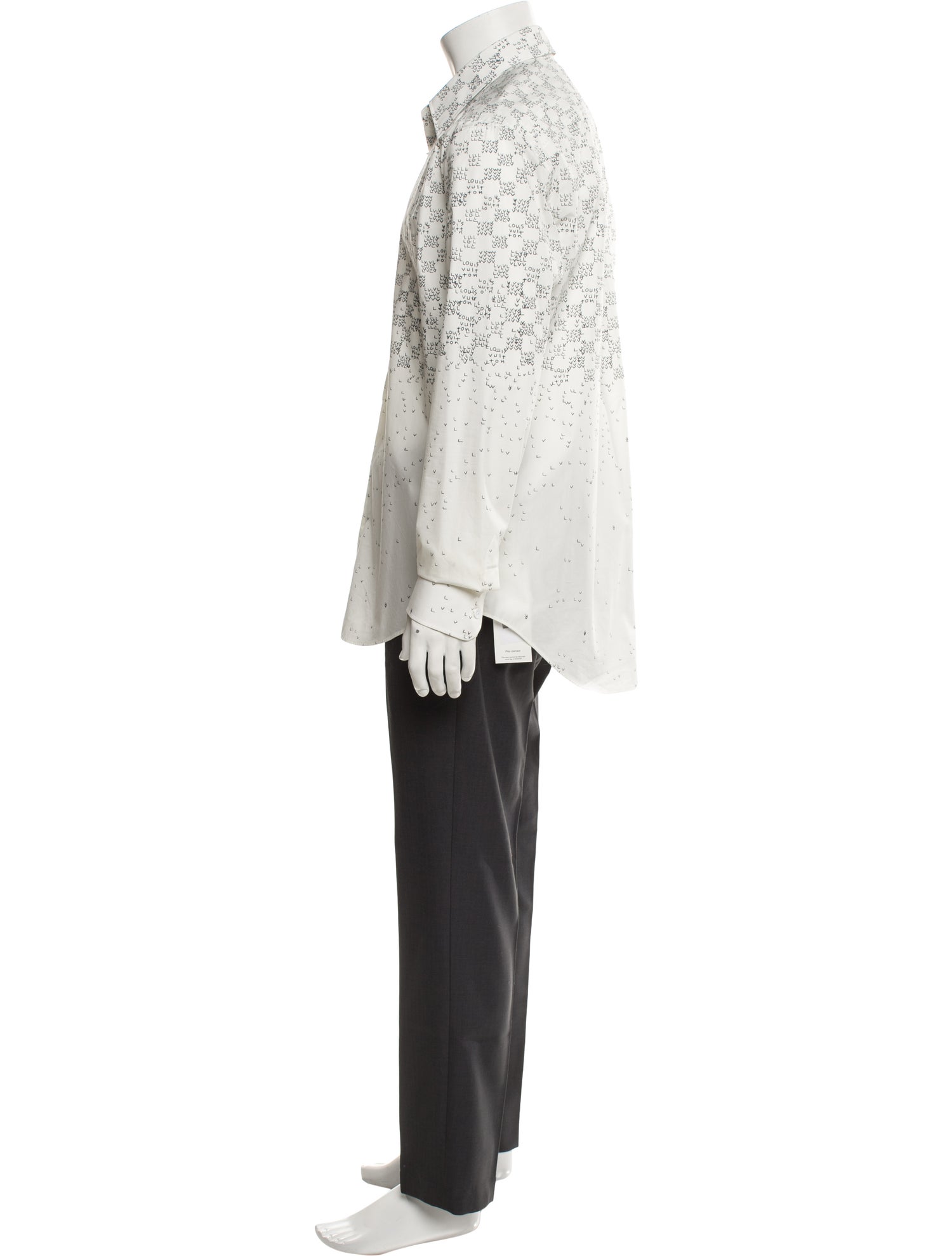 Louis Vuitton 2022 Damier Spread Long Sleeve Shirt