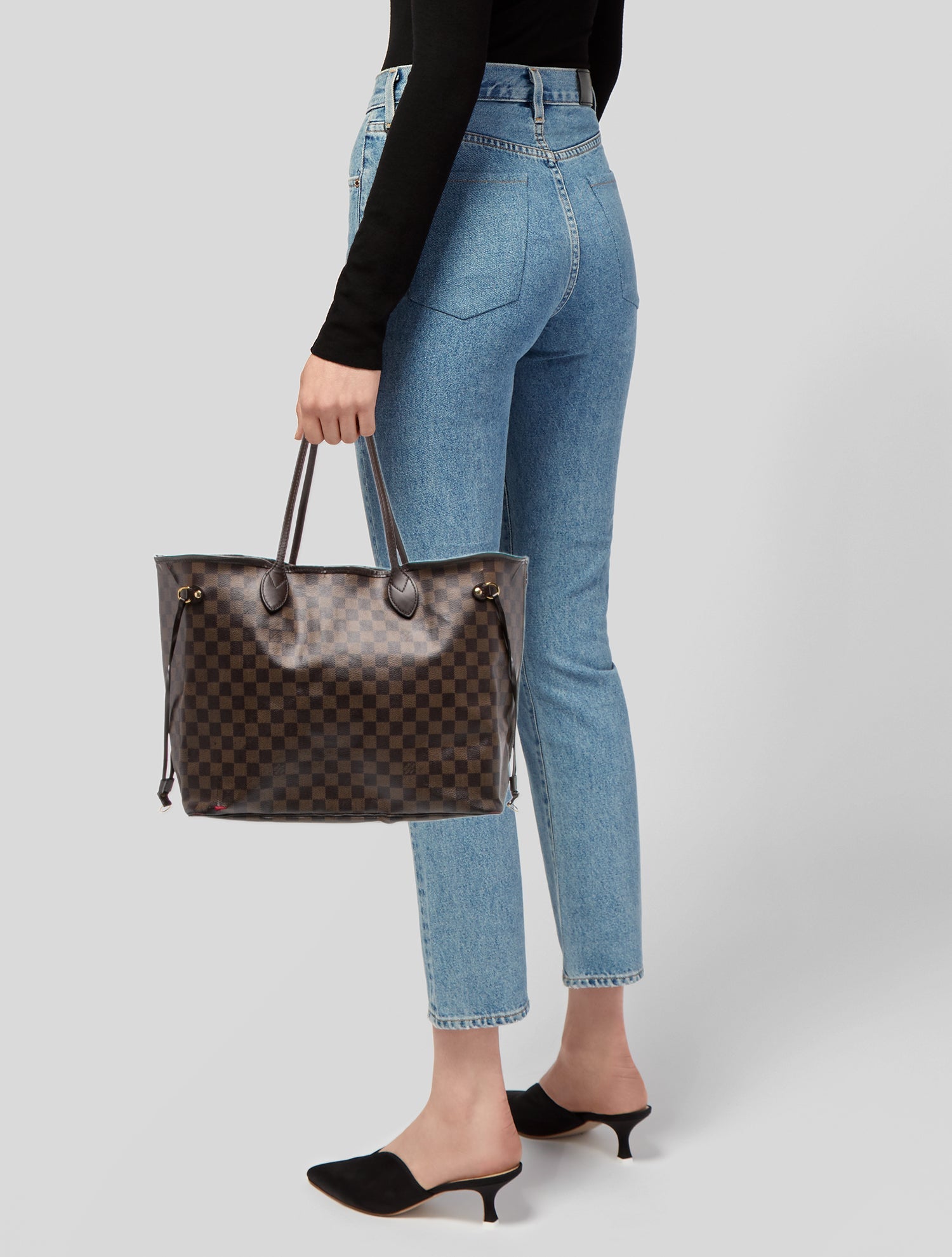 Louis Vuitton Damier Ebene Neverfull MM