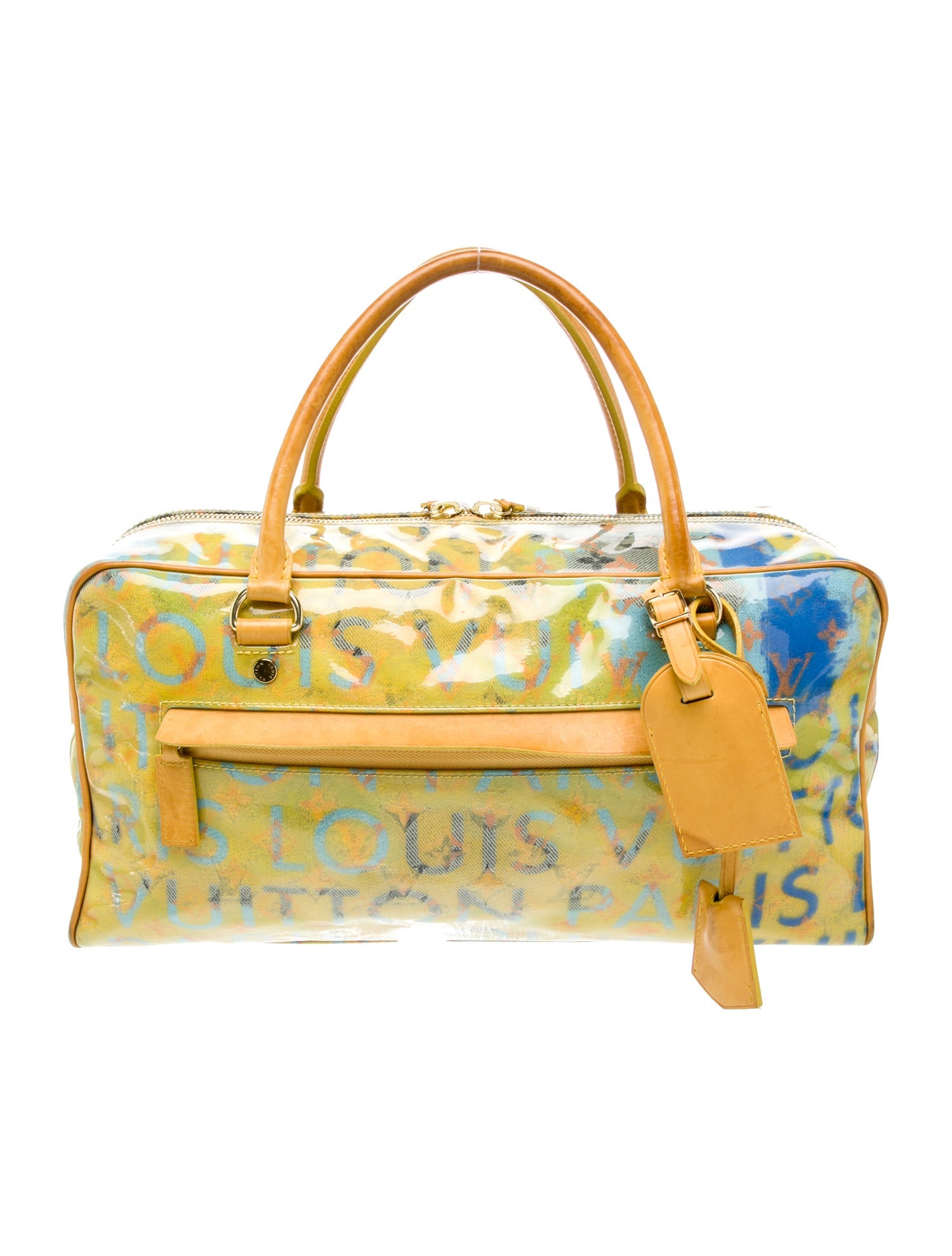 Louis Vuitton LV Monogram LV Monogram x Richard Prince Pulp Weekender PM