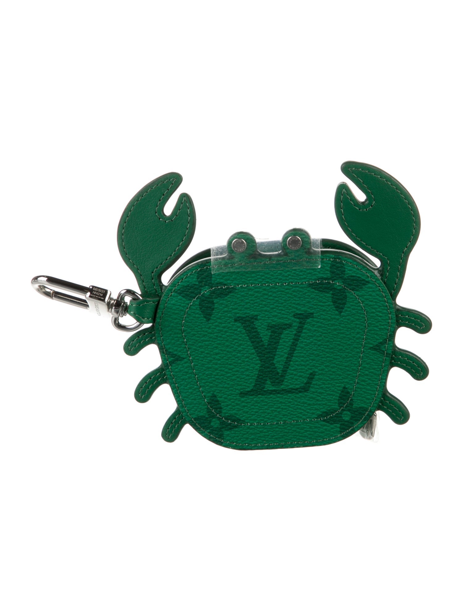 Louis Vuitton LV Monogram Crab Charm w/ Tags