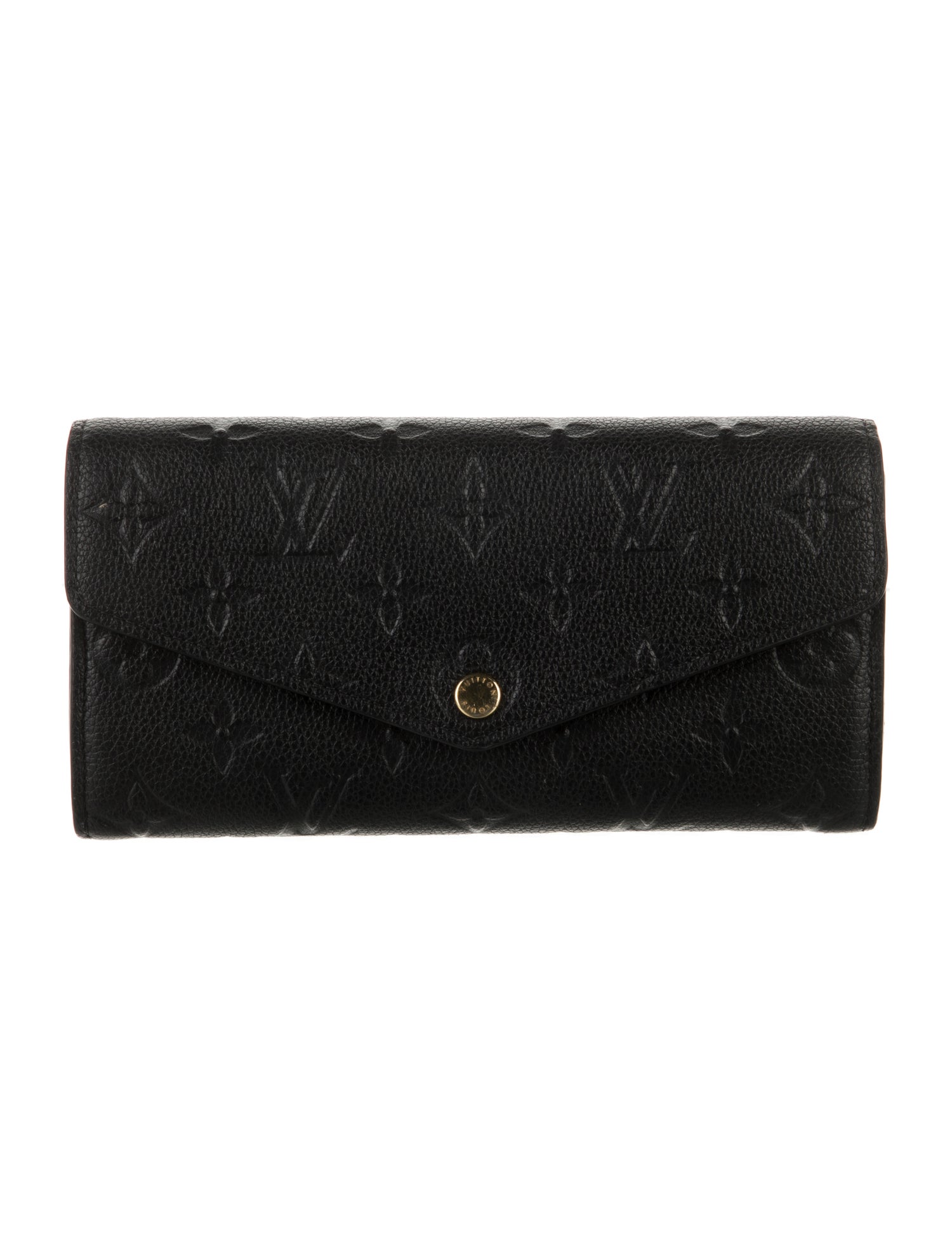 Louis Vuitton LV Monogram Empreinte Leather Curieuse Wallet