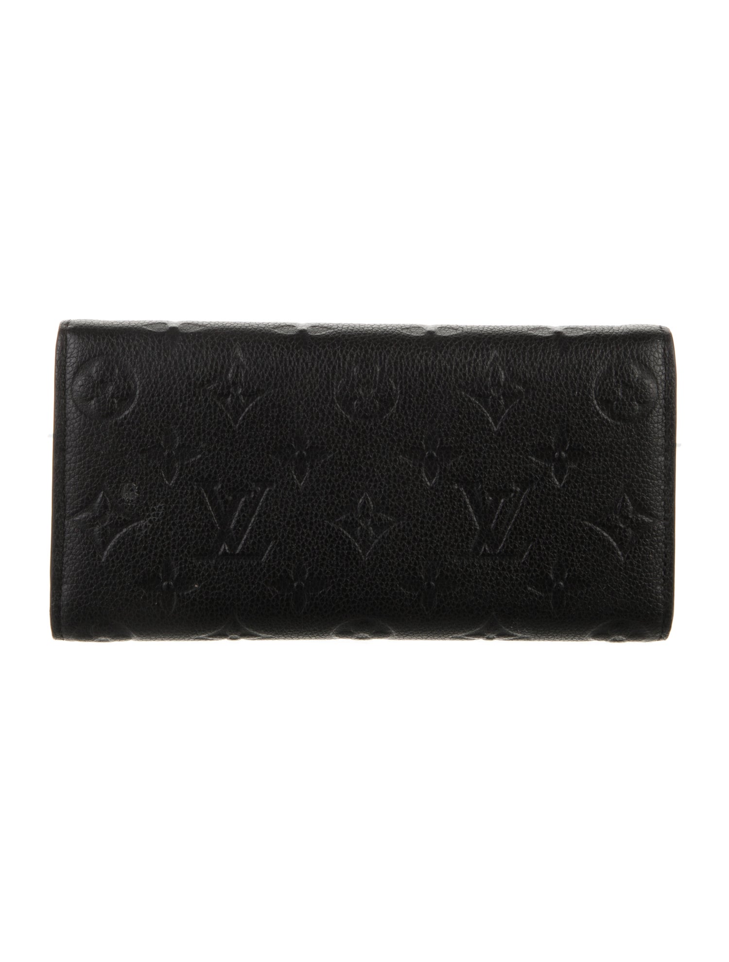 Louis Vuitton LV Monogram Empreinte Leather Curieuse Wallet