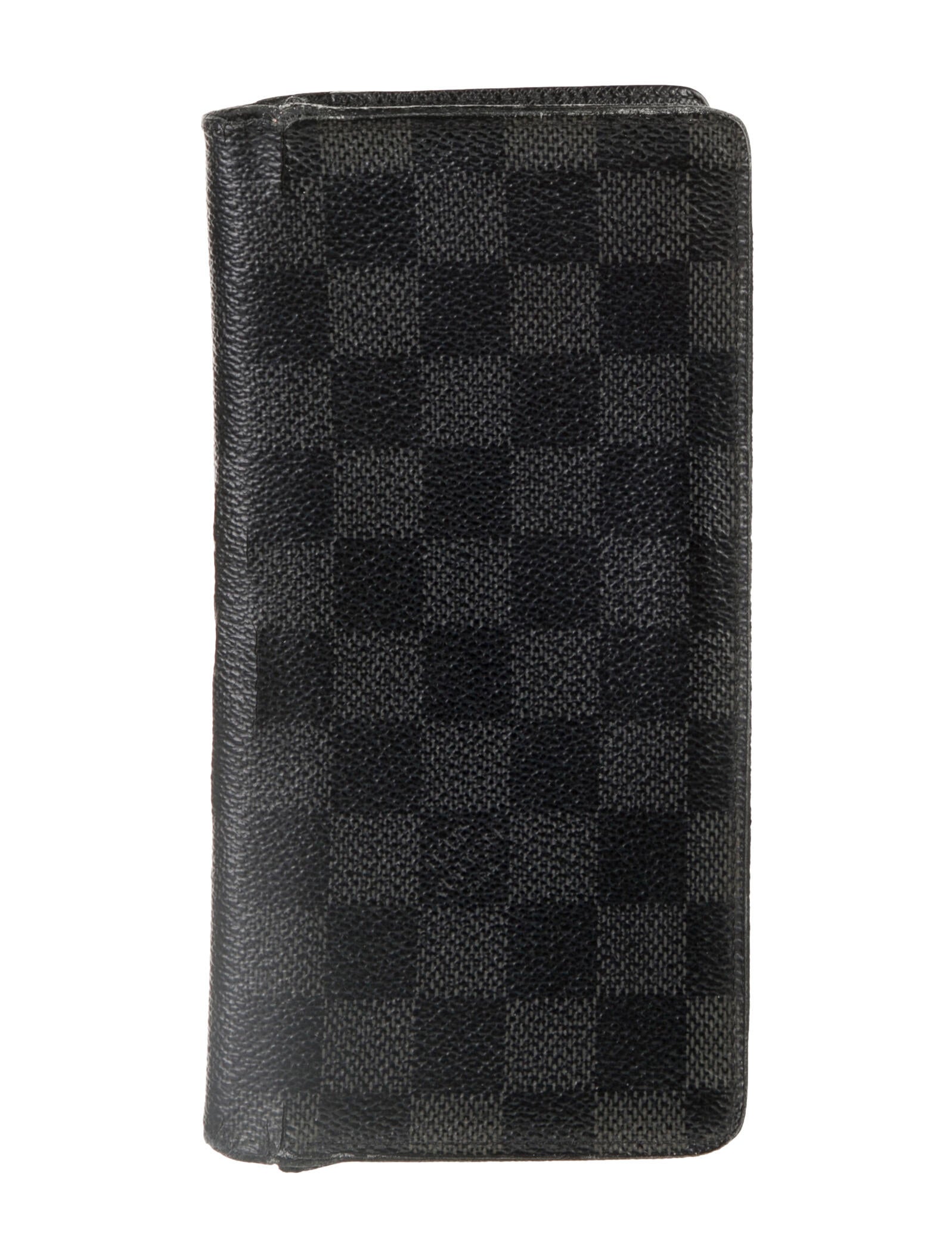 Louis Vuitton 2010 Damier Graphite Pattern Brazza Wallet