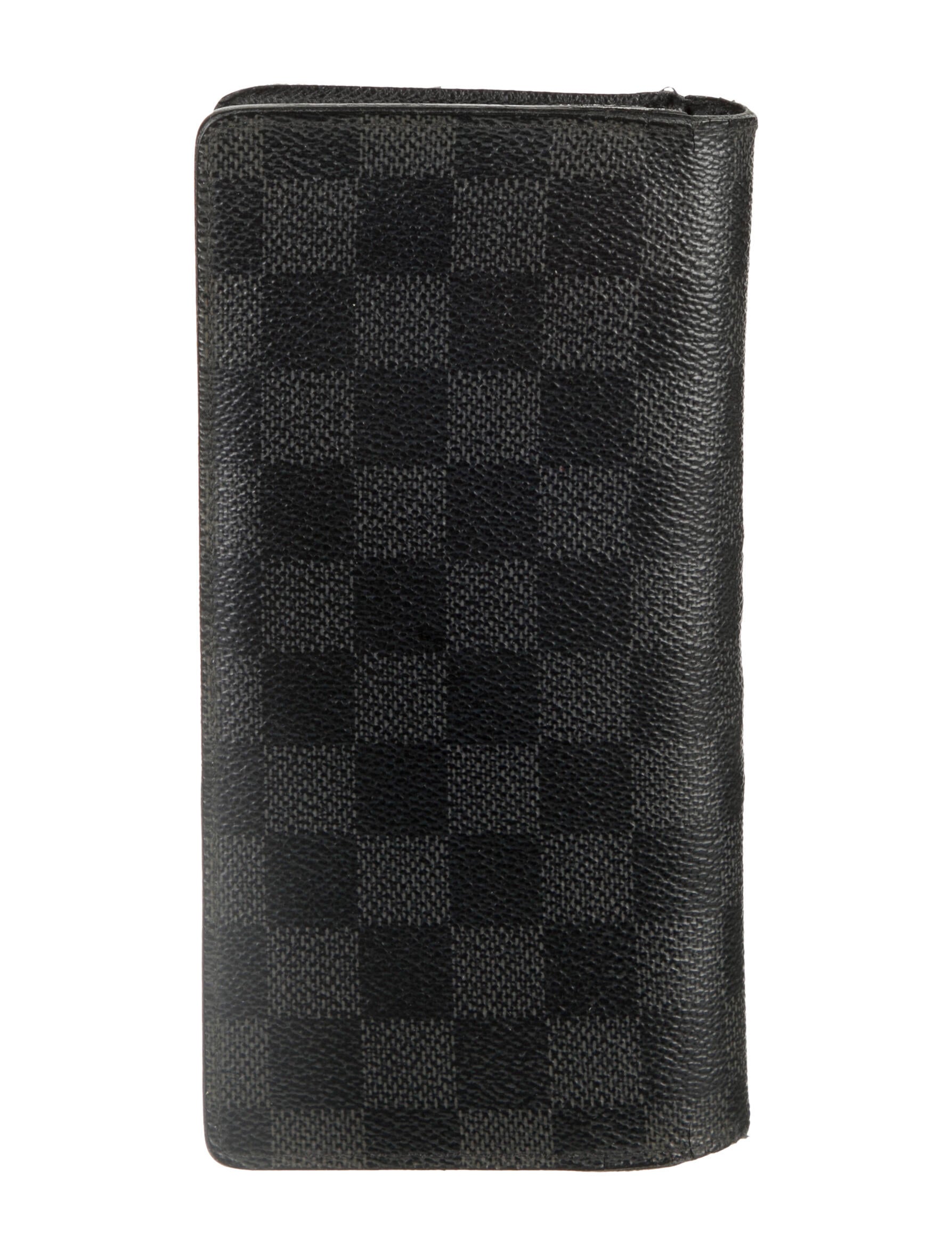 Louis Vuitton 2010 Damier Graphite Pattern Brazza Wallet