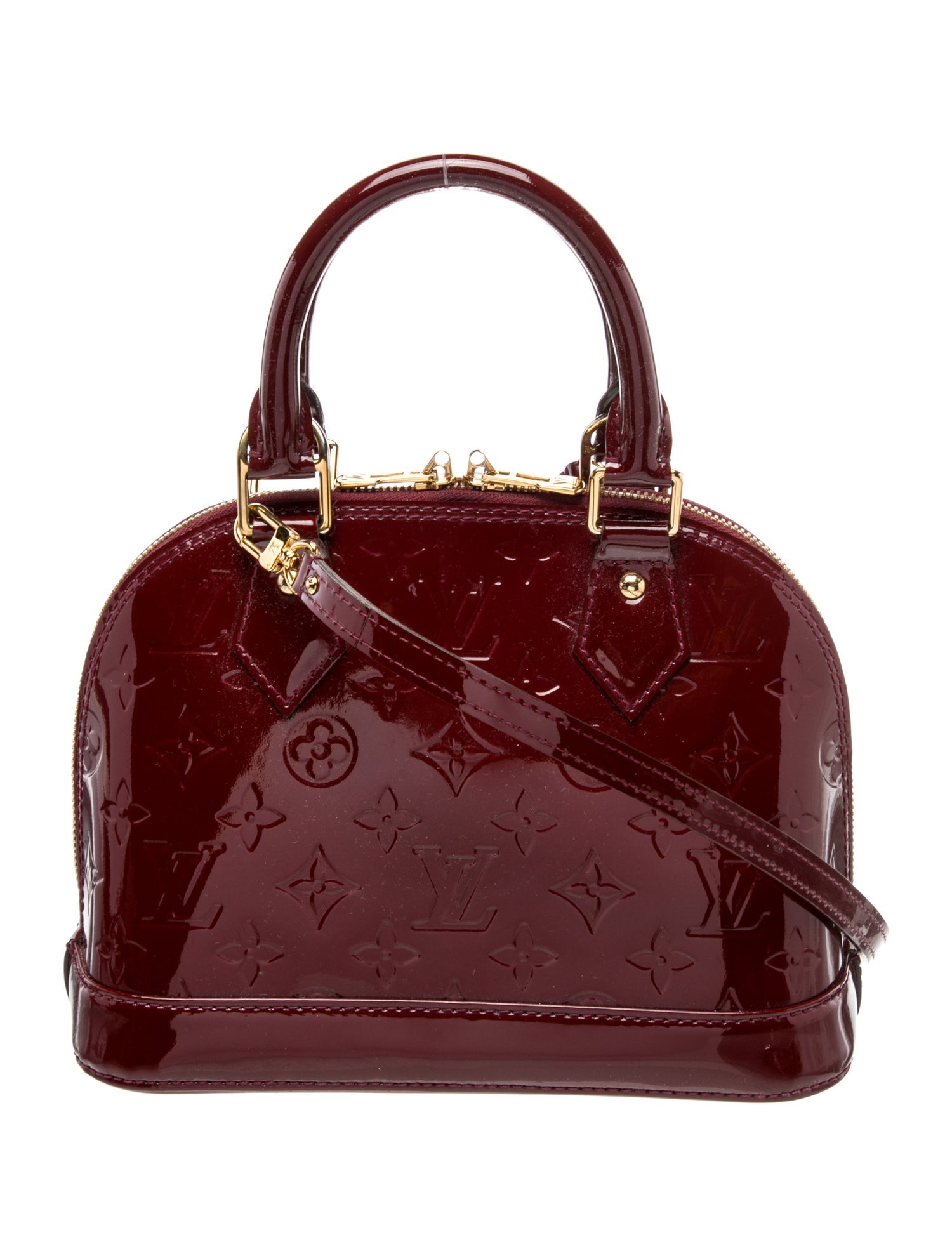 Louis Vuitton Monogram Vernis Alma BB