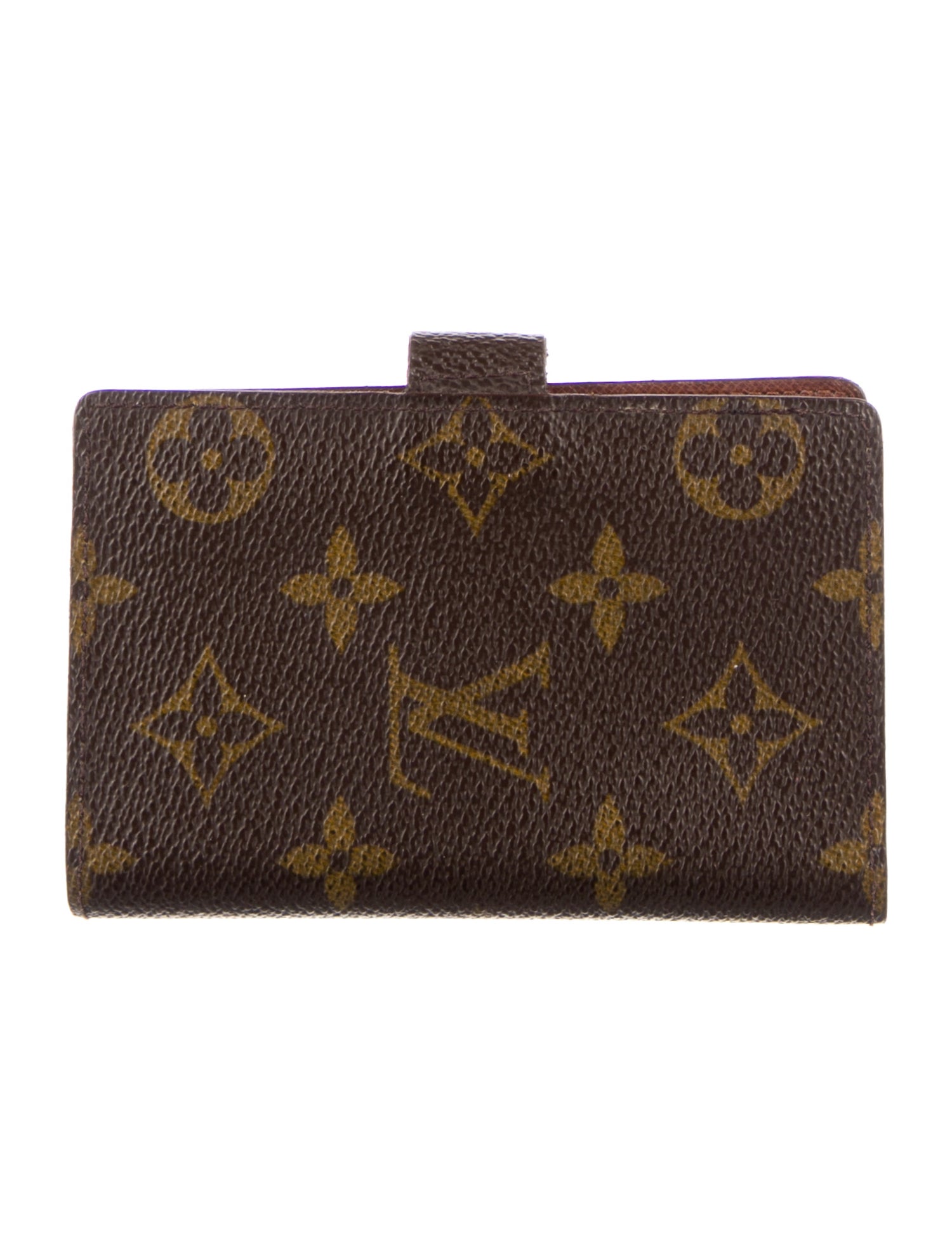 Louis Vuitton LV Monogram Coated Canvas French Purse