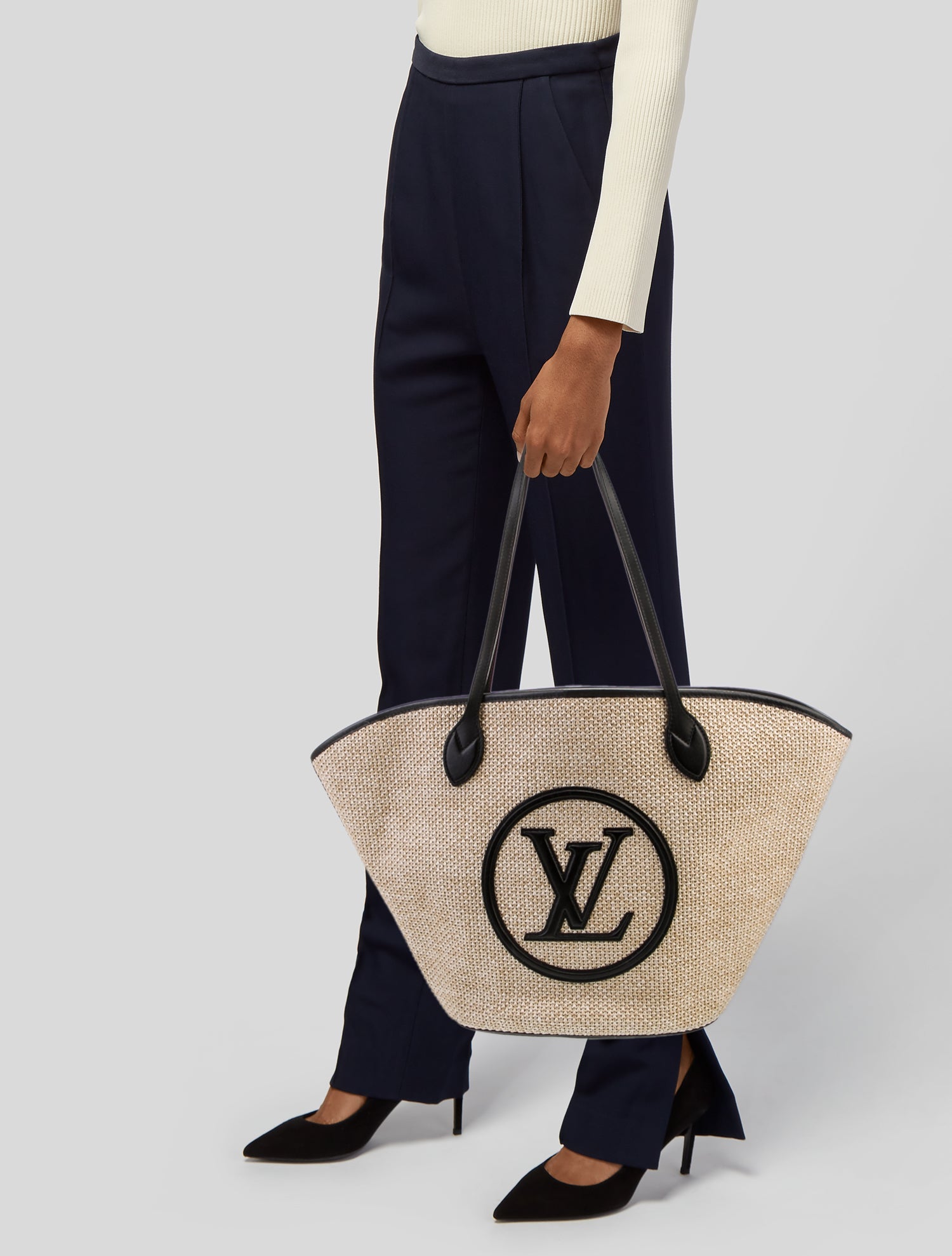 Louis Vuitton Raffia Saint Jacques