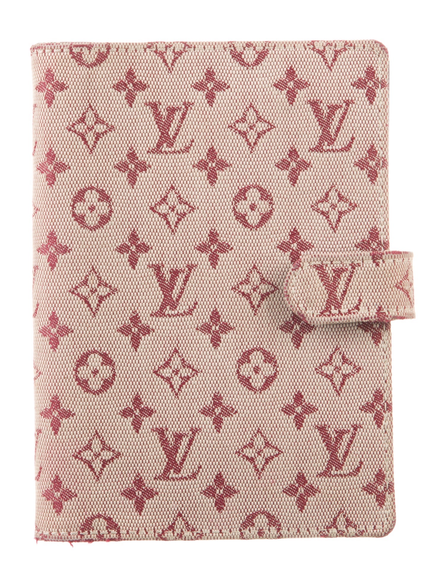 Louis Vuitton Mini Lin Small Ring Agenda Cover