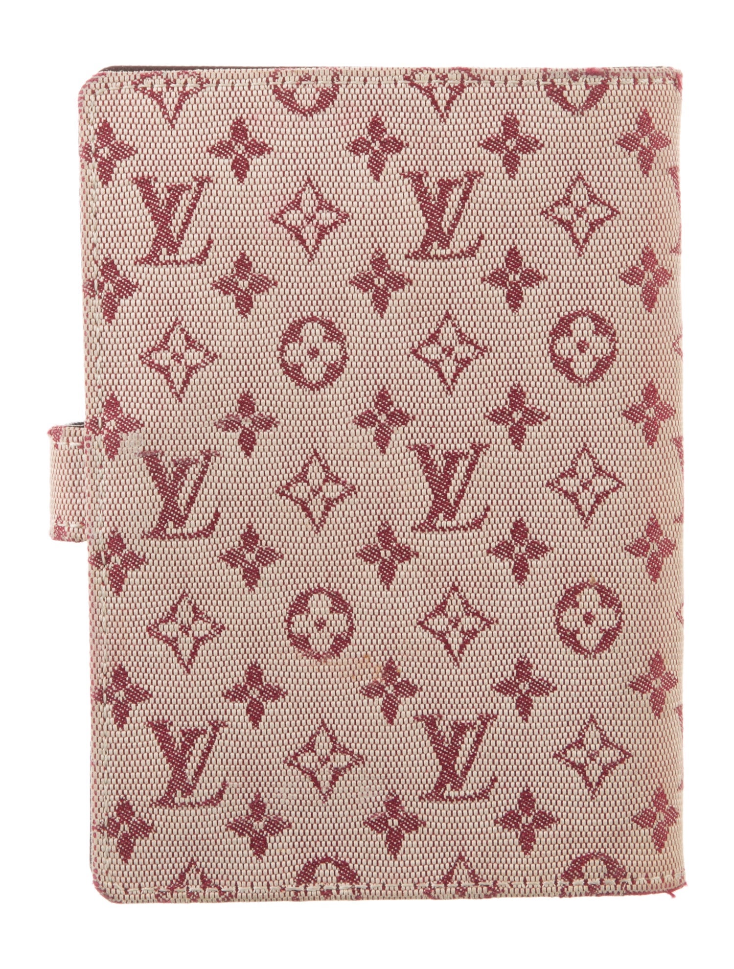 Louis Vuitton Mini Lin Small Ring Agenda Cover
