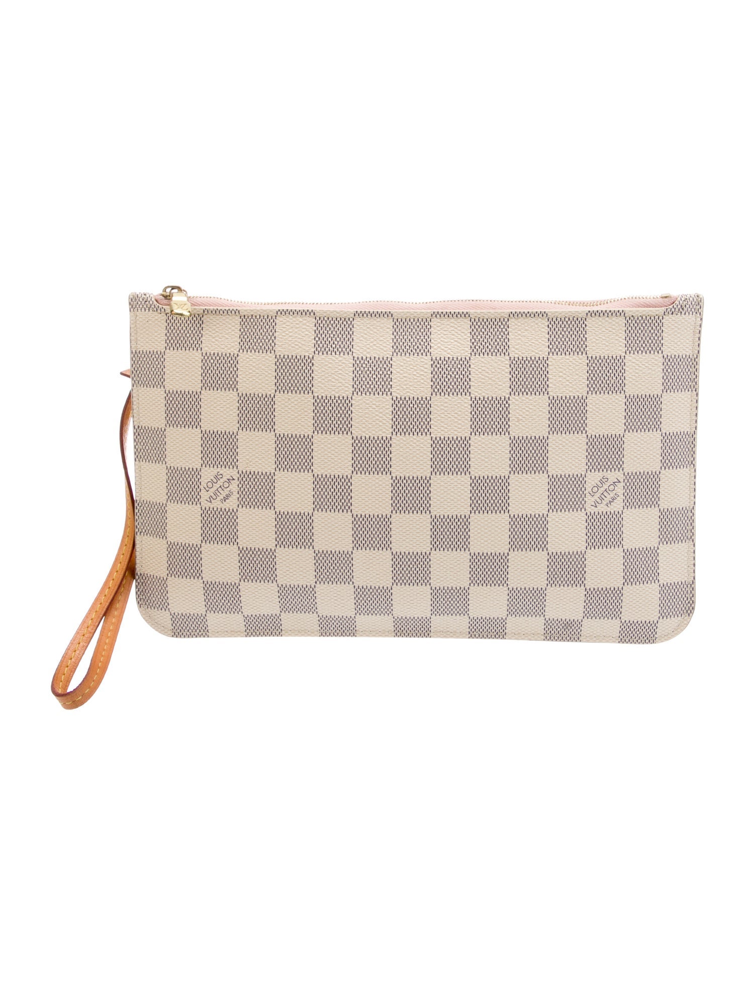Louis Vuitton Damier Azur Neverfull Pouch