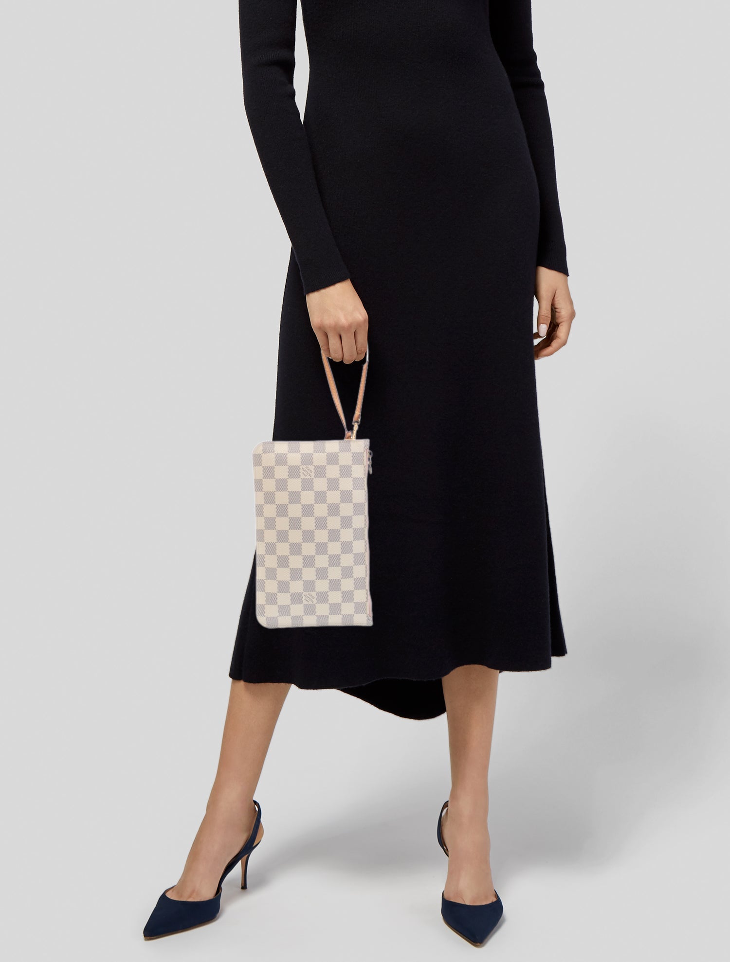 Louis Vuitton Damier Azur Neverfull Pouch