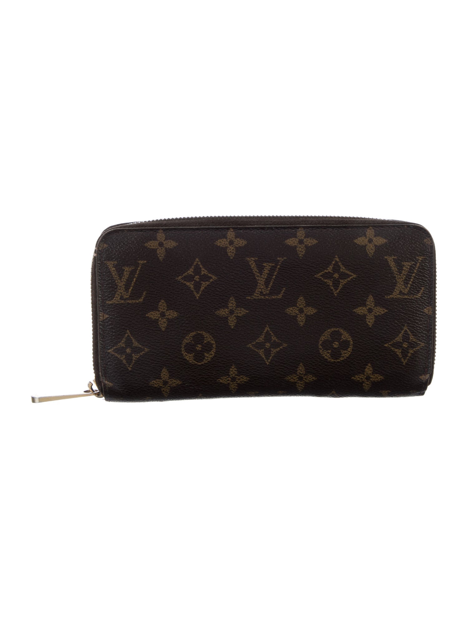 Louis Vuitton Monogram Pattern Coated Canvas Zippy Wallet