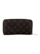 Louis Vuitton Monogram Pattern Coated Canvas Zippy Wallet