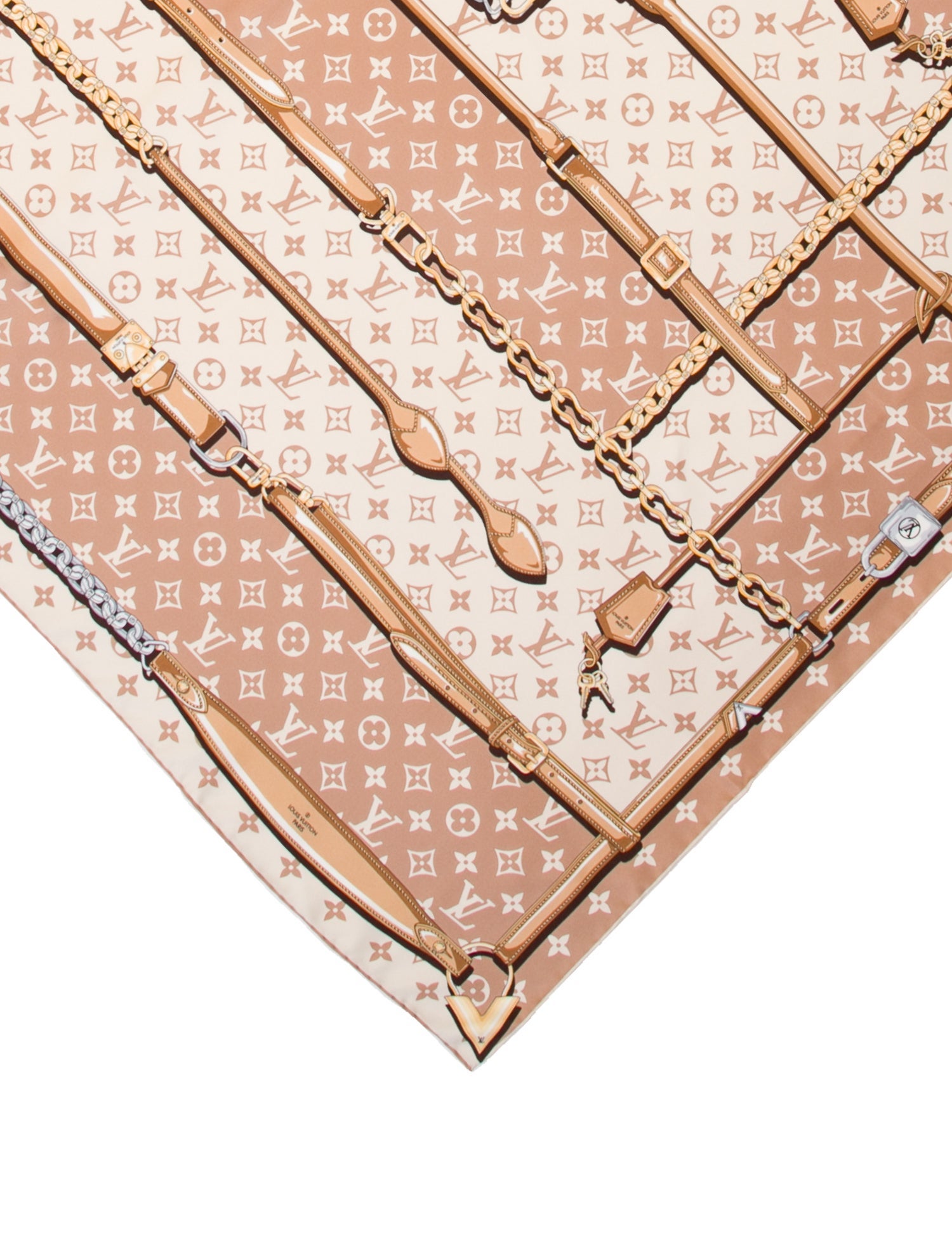 Louis Vuitton Confidential Silk Scarf