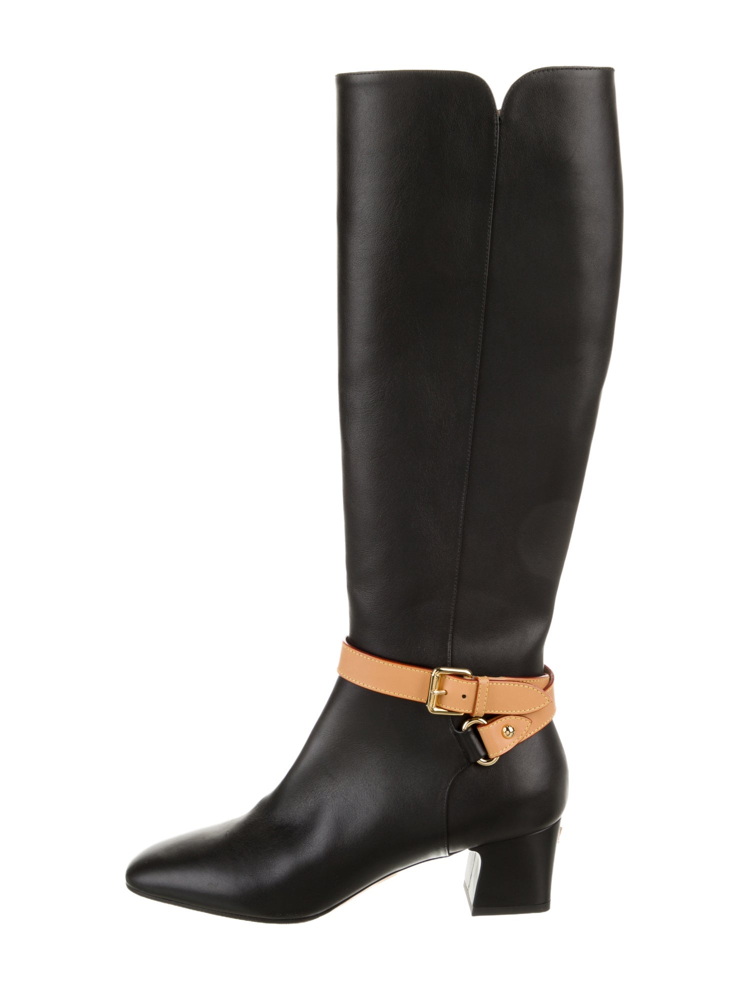 Louis Vuitton LV Monogram Leather Riding Boots