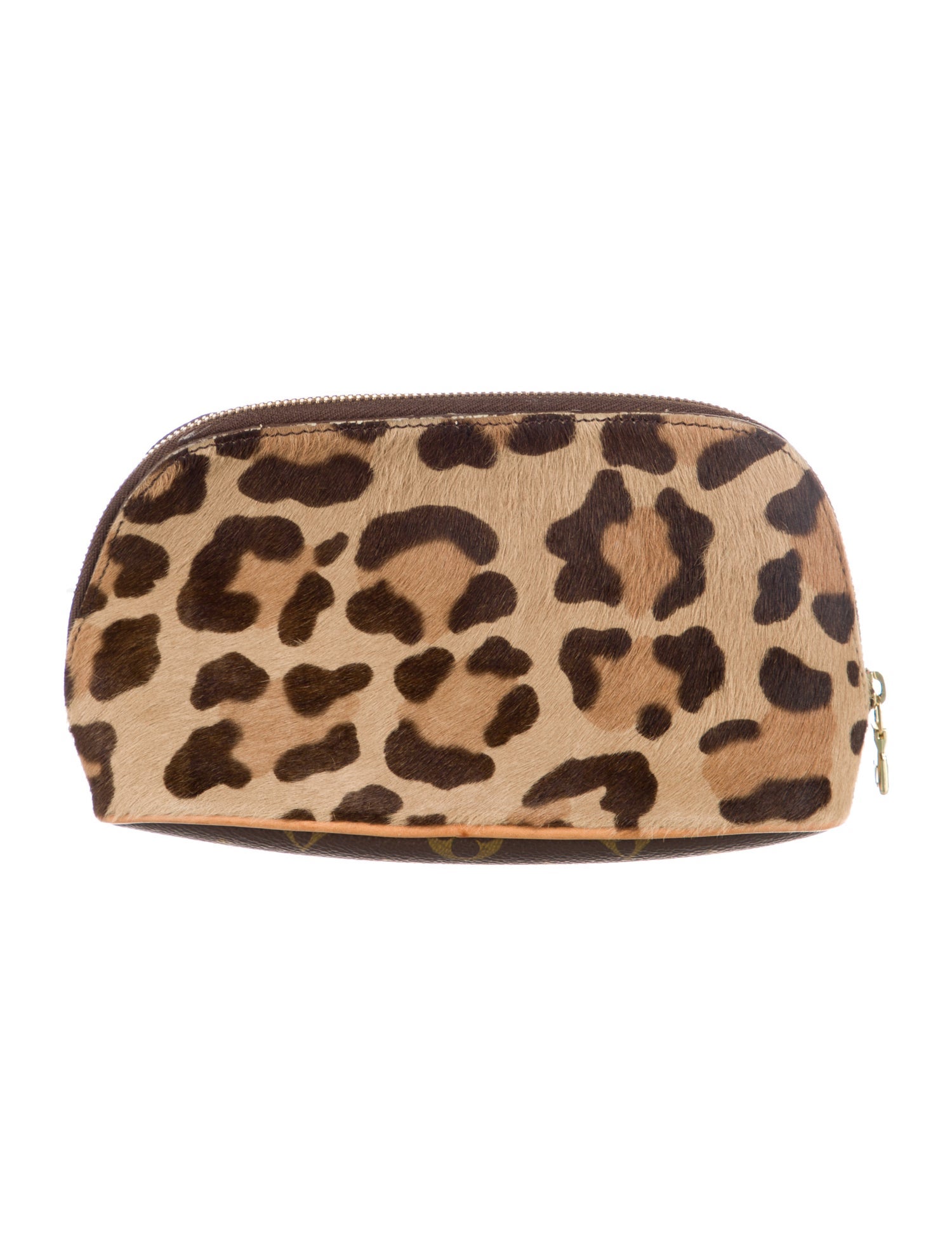 Louis Vuitton x Azzedine Alaia Monogram Calfskin Pony Hair Cosmetic Pouch PM