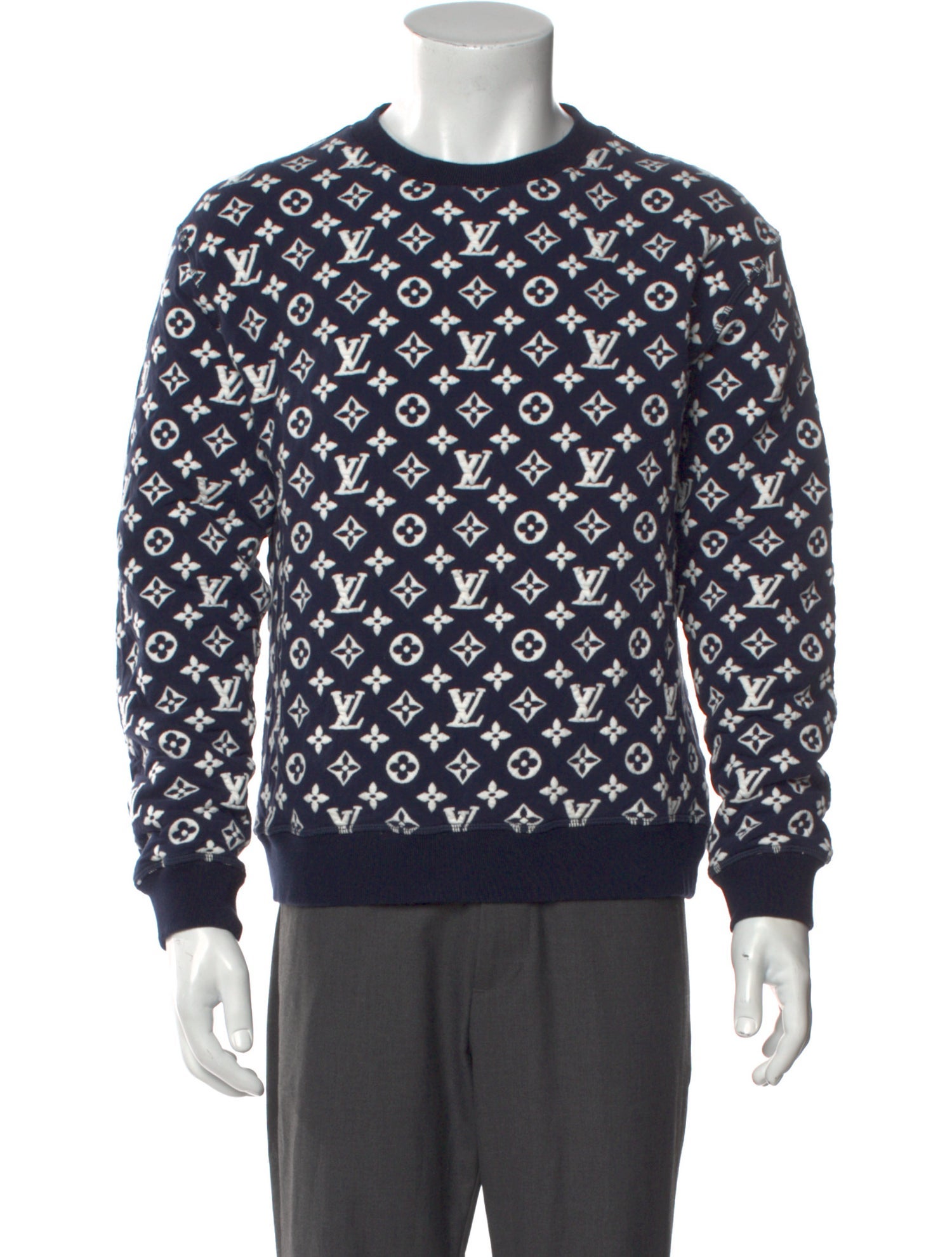 Louis Vuitton 2021 LV Monogram Sweatshirt