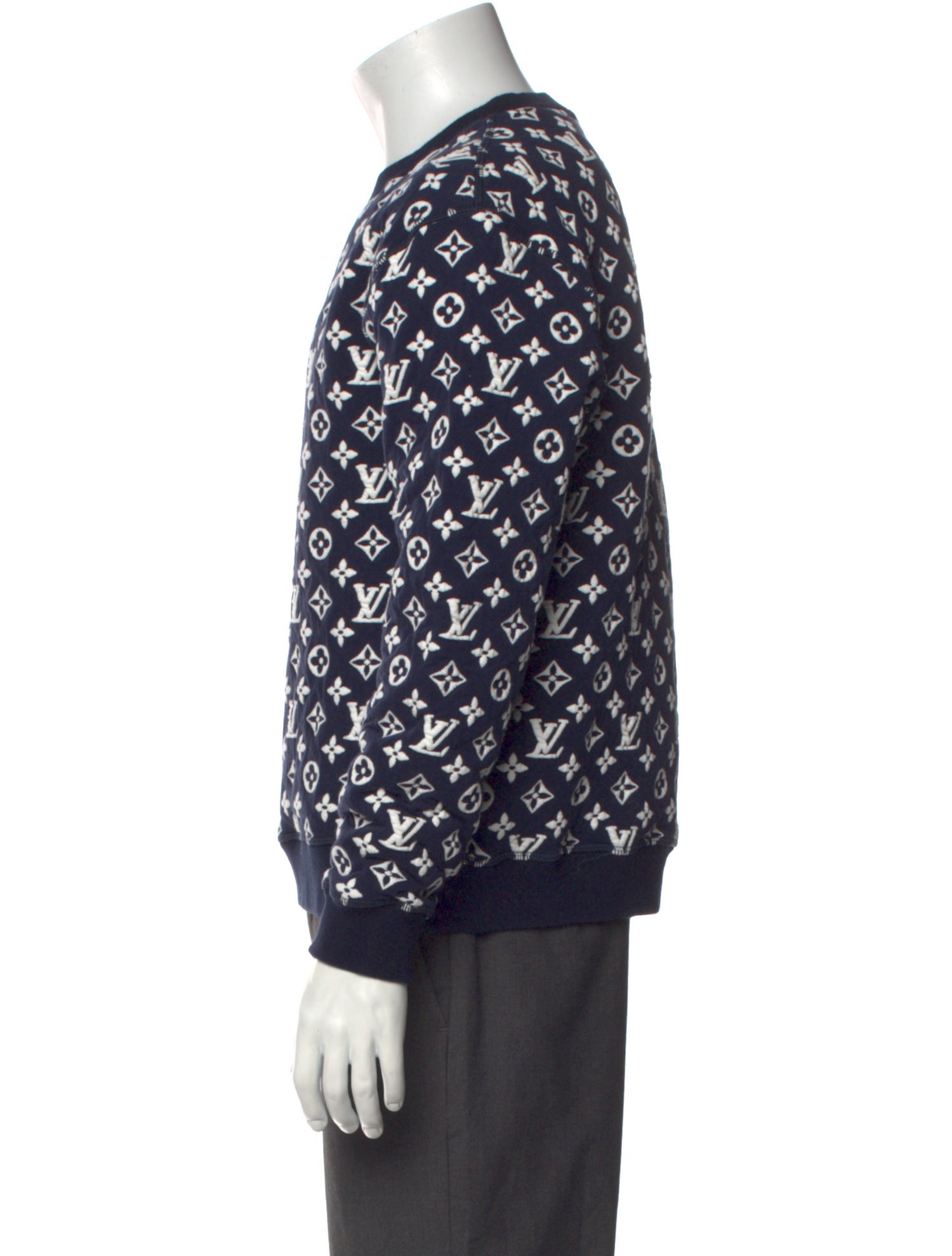 Louis Vuitton 2021 LV Monogram Sweatshirt