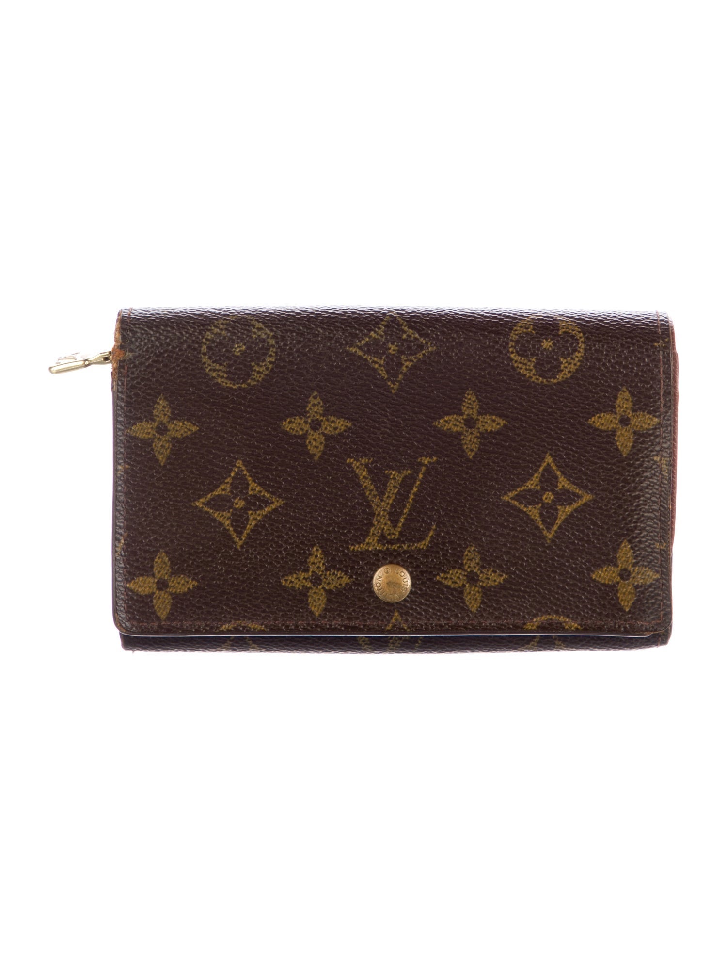 Louis Vuitton LV Monogram Coated Canvas Wallet